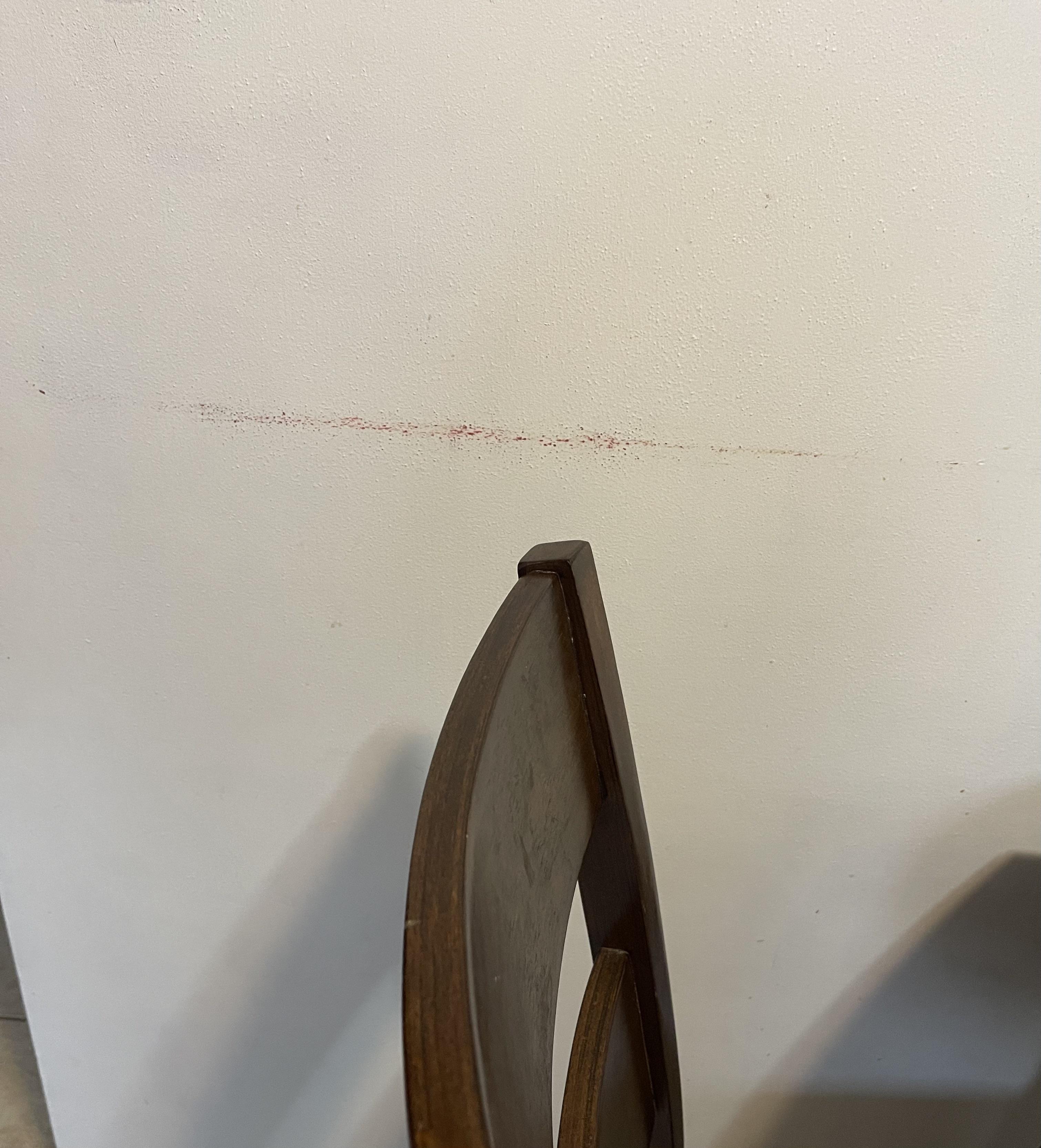 Any way to remove chair rub marks from a sand texture wall? r/paint