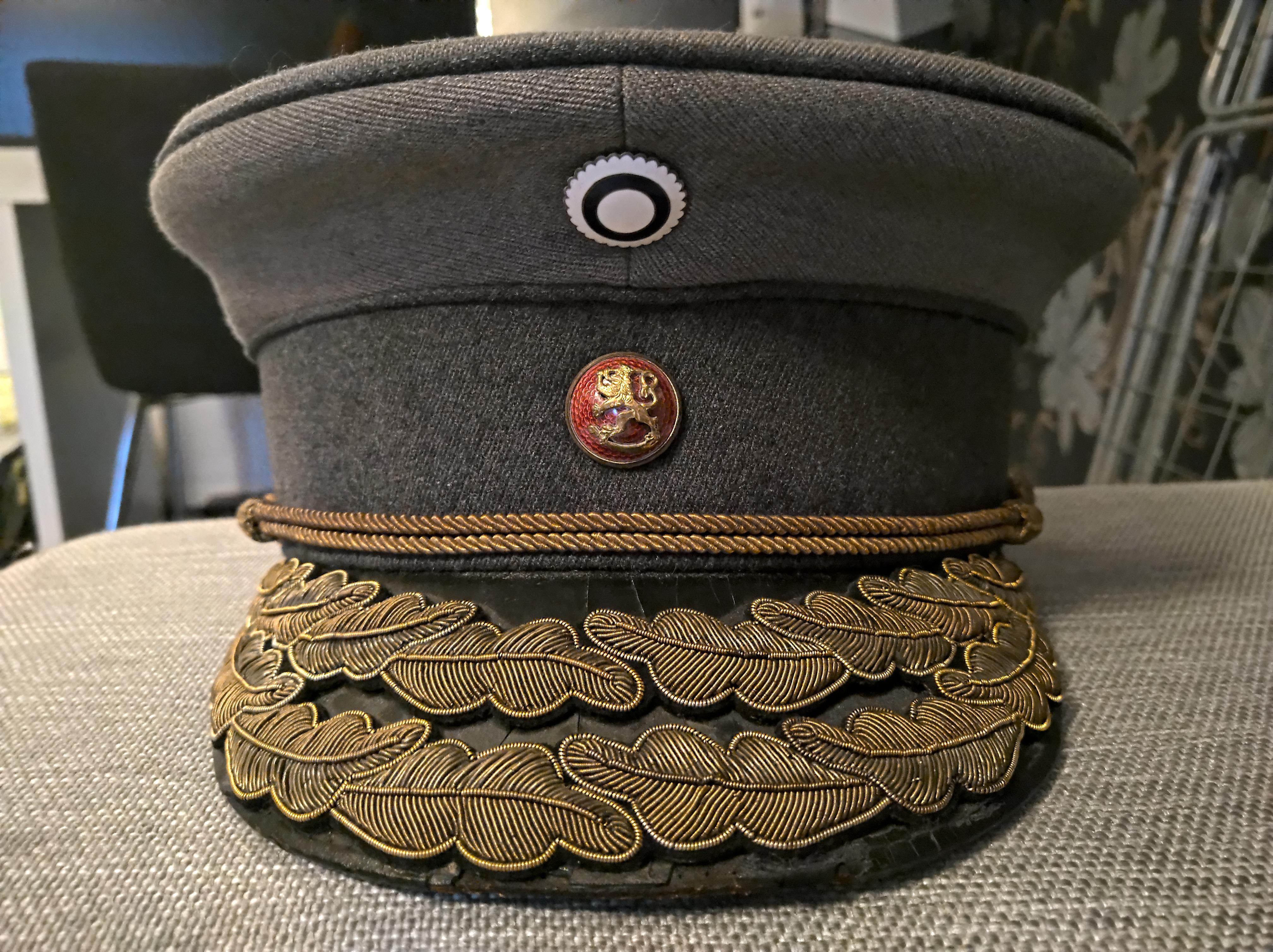 Finnish m/22 general's visor cap r/Militariacollecting