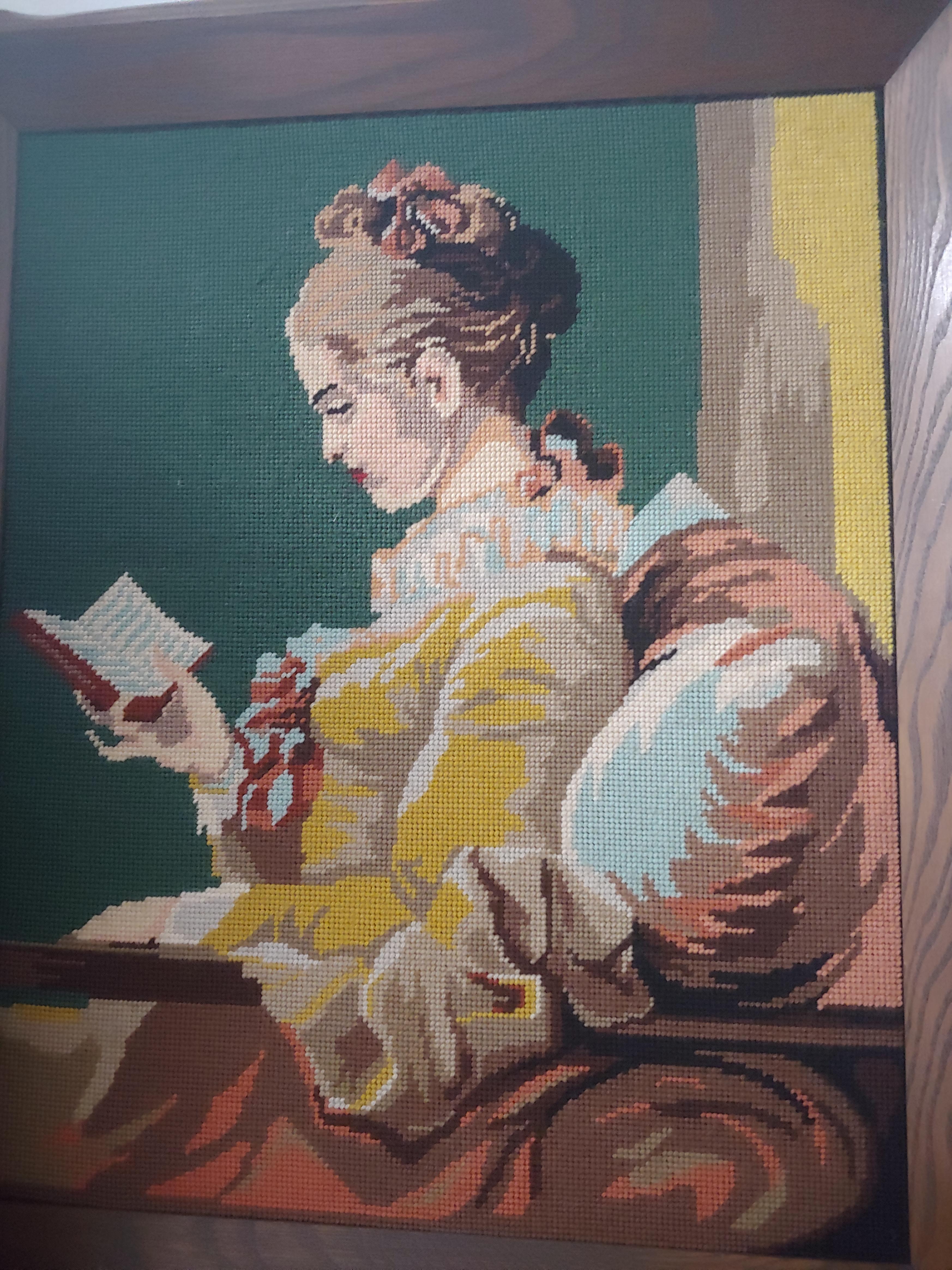 I know it's pretty niche but anyone knows how to clean needlepoint? r