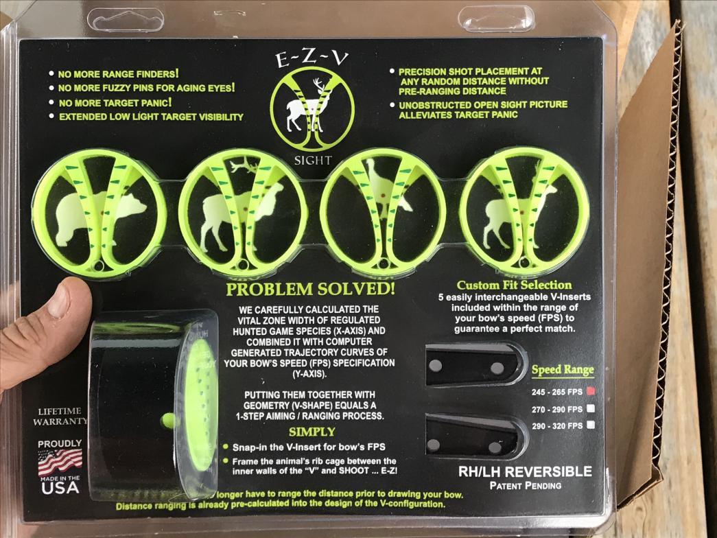 What is y’all’s opinion on the EZ V self ranging bow sight? r/Archery