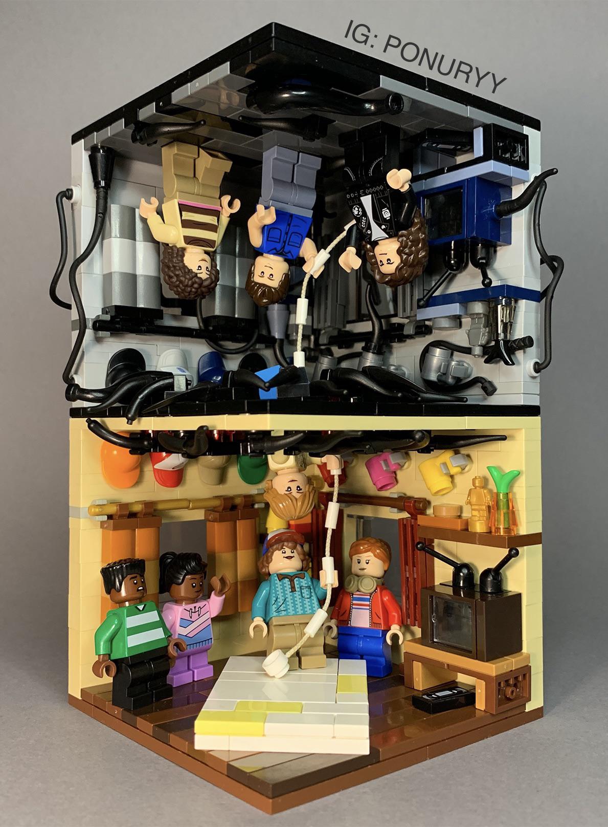 Here’s my new Lego Stranger Things MOC r/lego