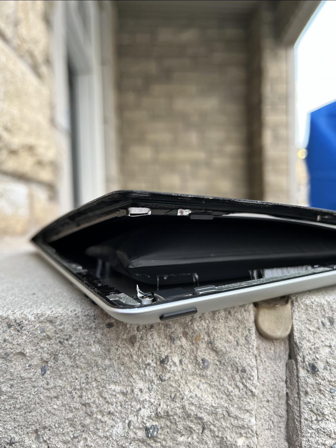 Opened a drawer to get batteries and found my ipad 3 gained some weight