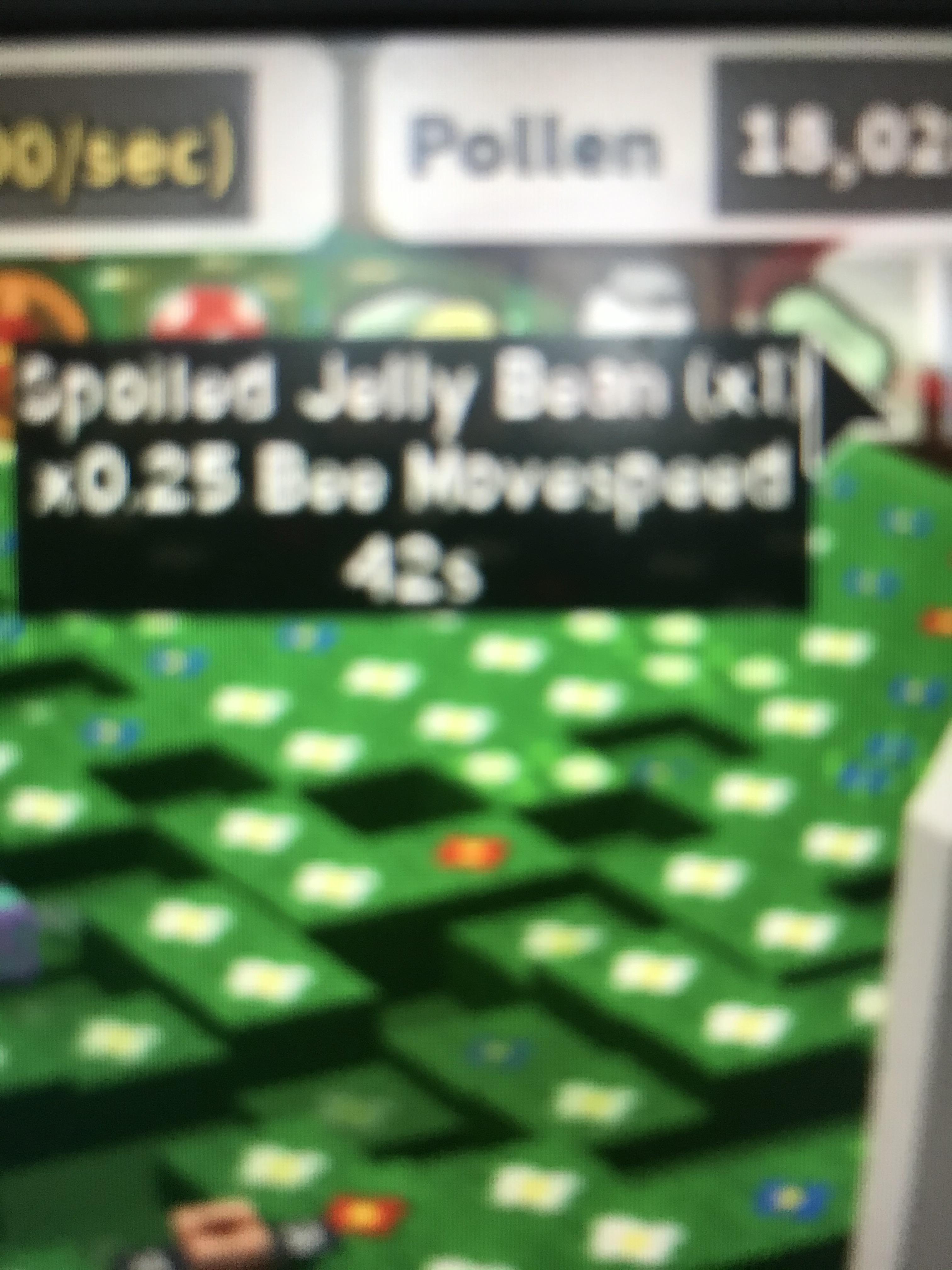 Spoiled jelly bean! r/BeeSwarmSimulator