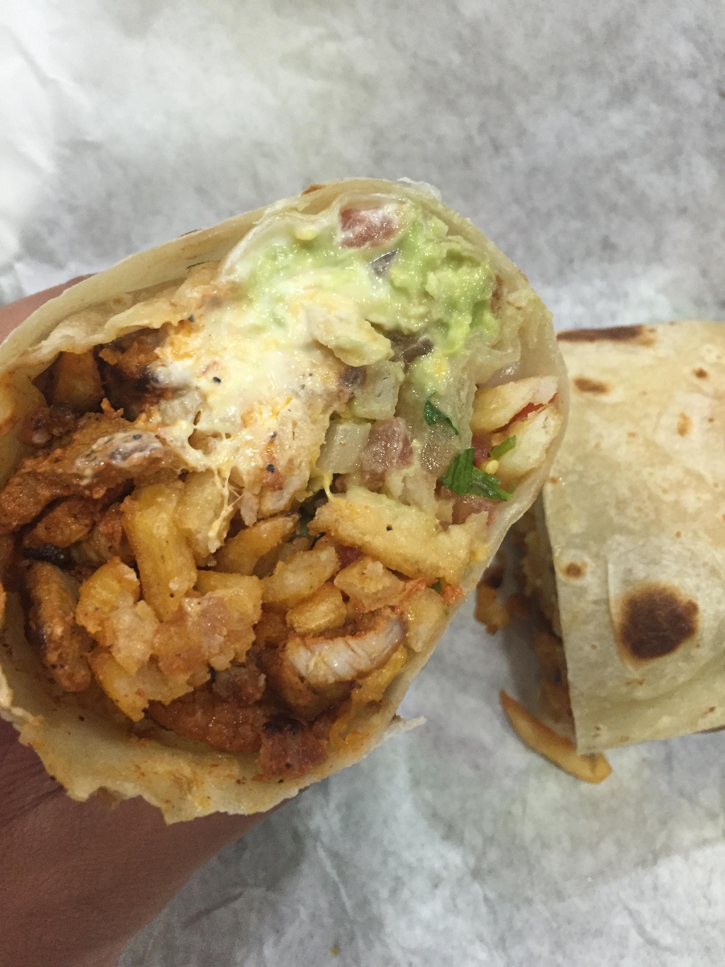 California Burrito with Adobada r/food