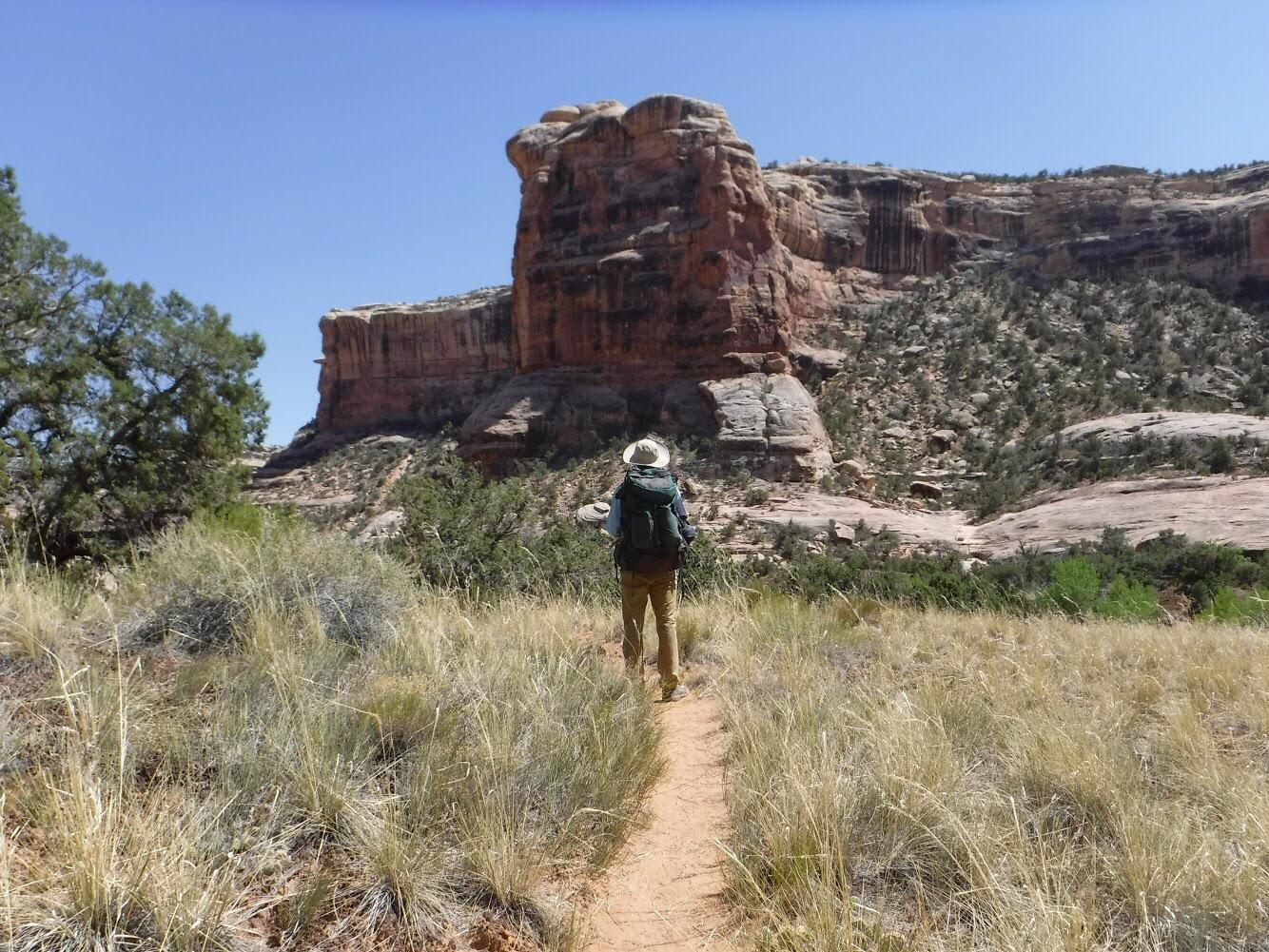 First backpacking trip through the Grand Gulch, Utah