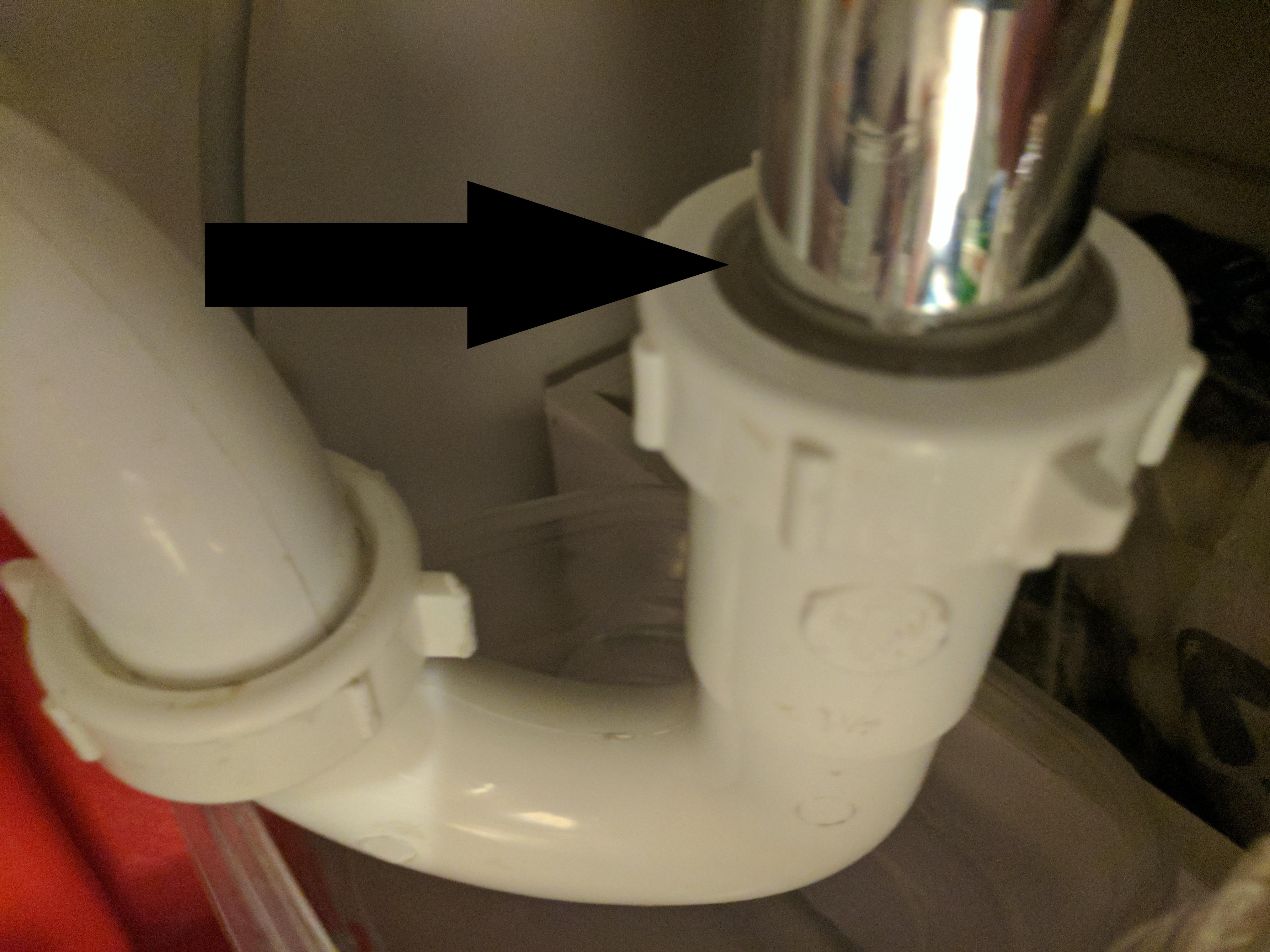 Just replaced sink stopper. After reassembling everything, I'm dealing