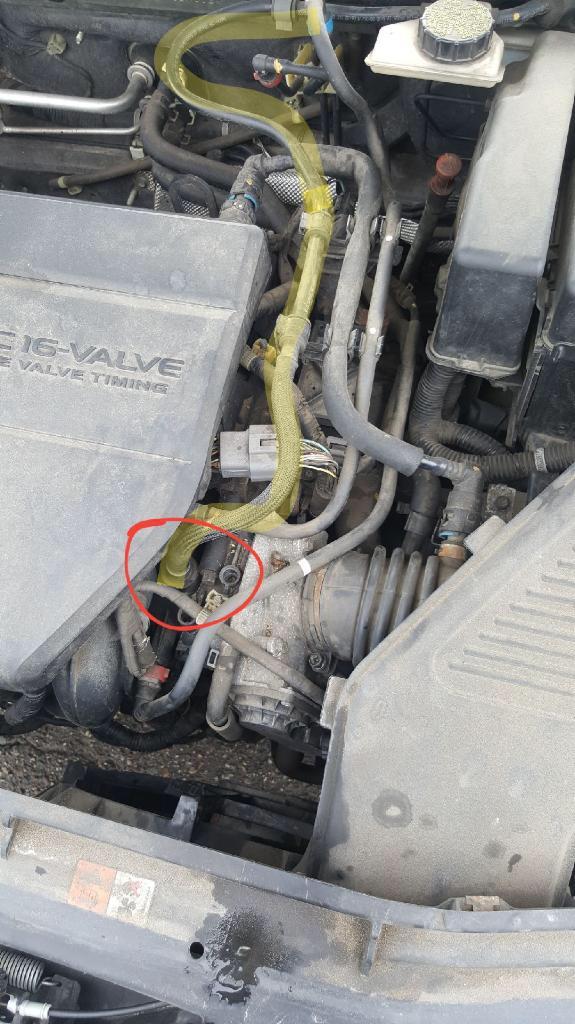 Anyone know what this highlighted part would be. It’s a vacuum hose