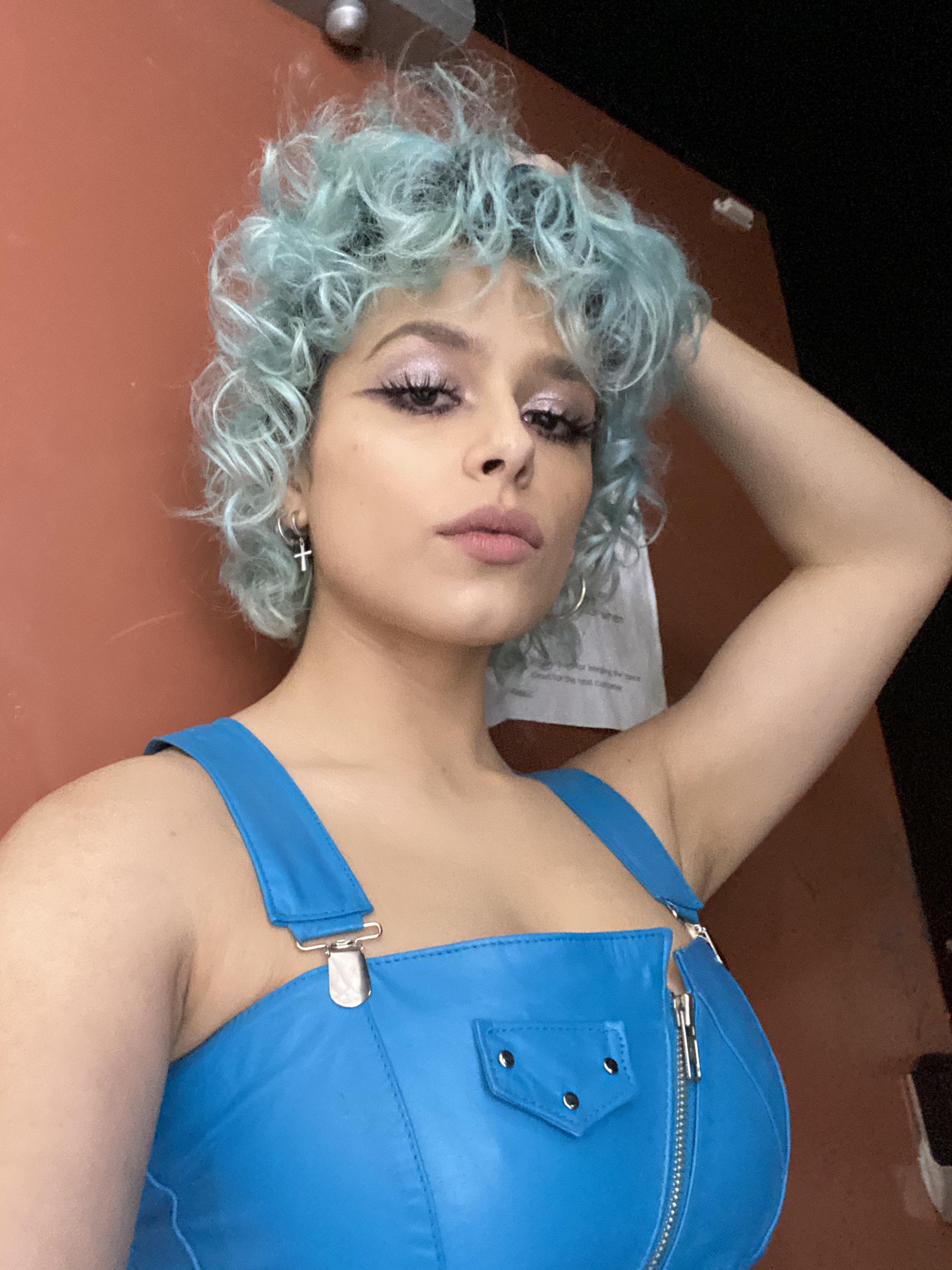 Dyed my hair mint blue!!!! r/HairDye