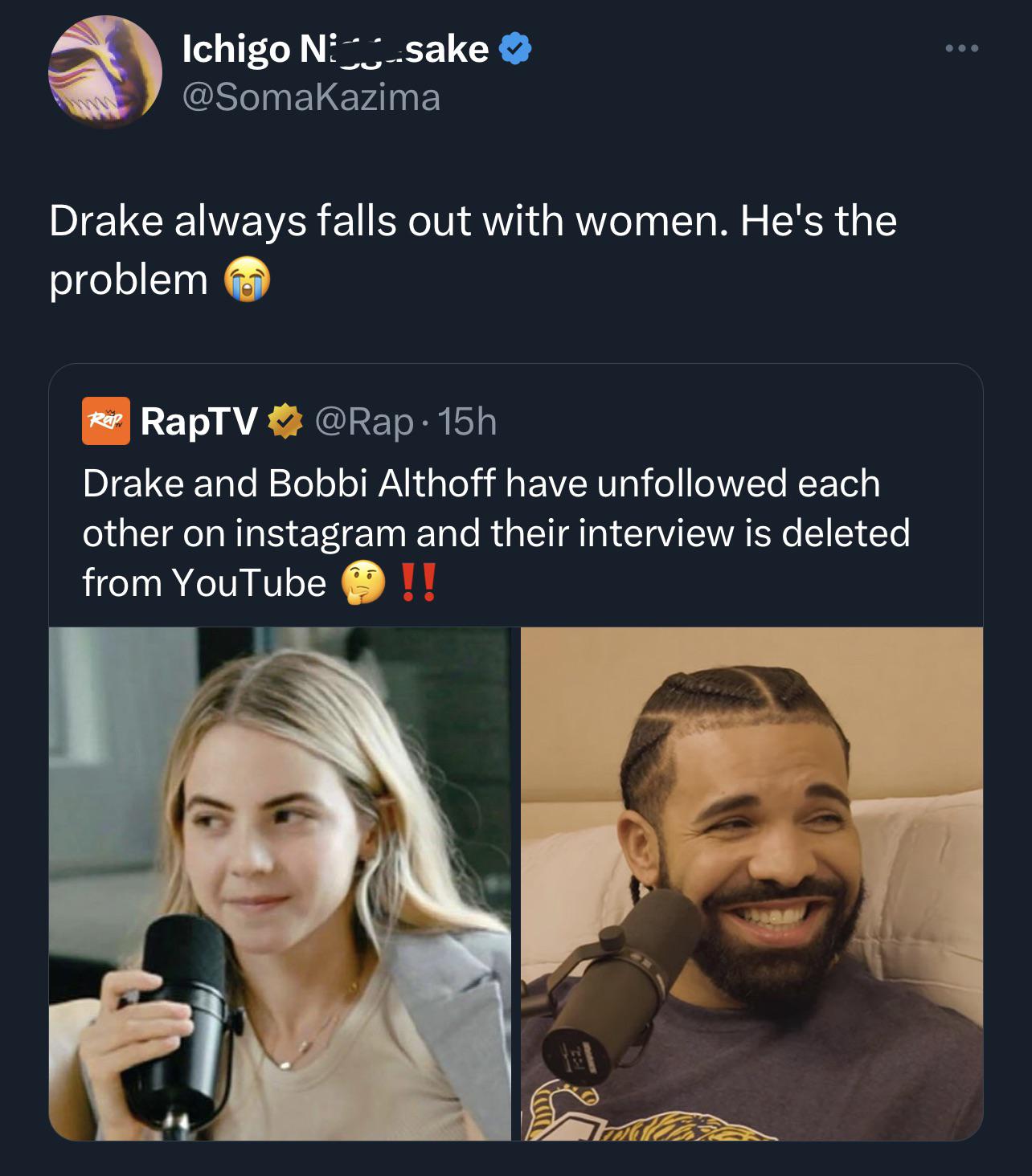 Drake Interview Meme