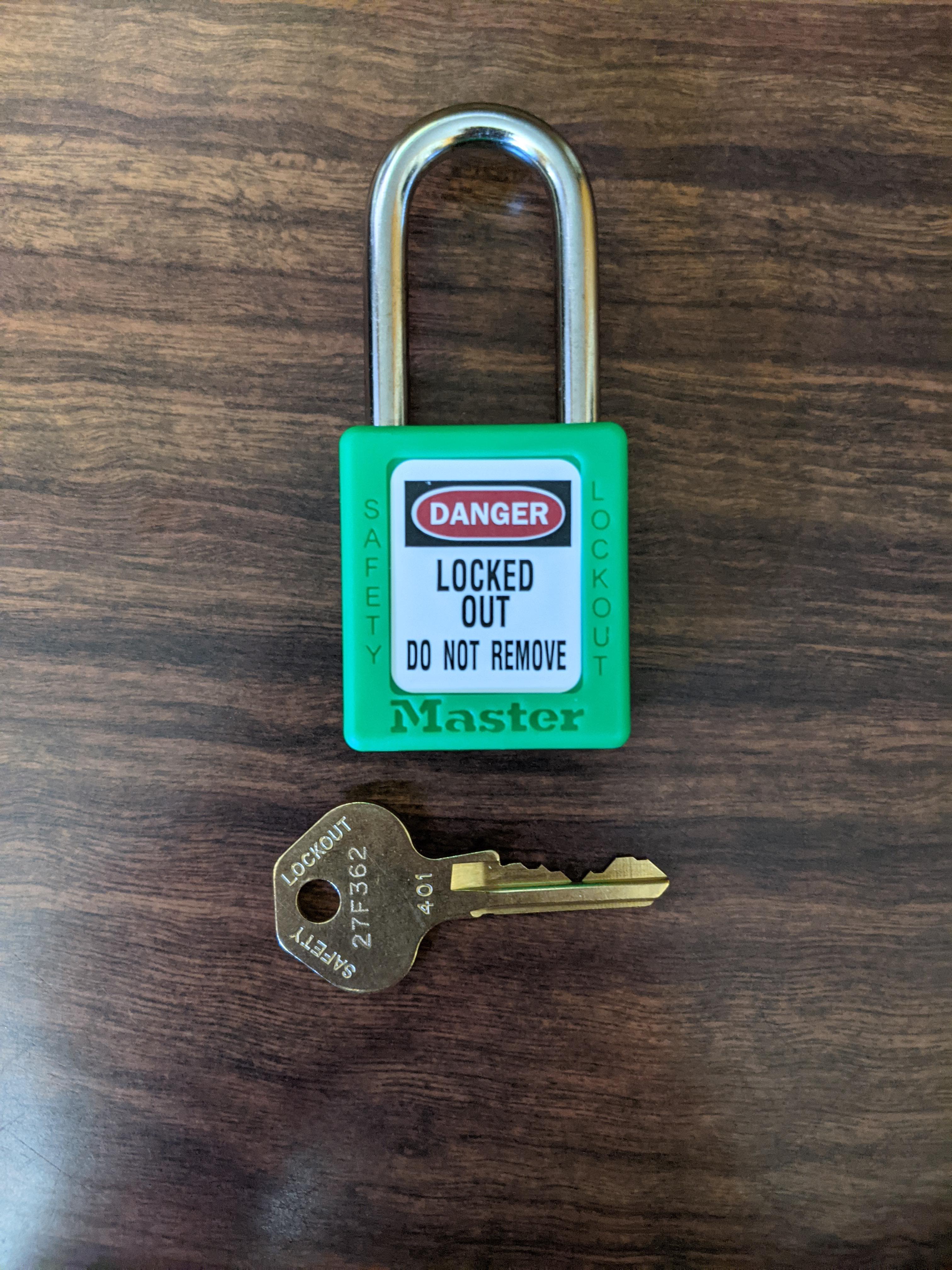Master Lock 410 LOTO really giving me trouble info in comments r