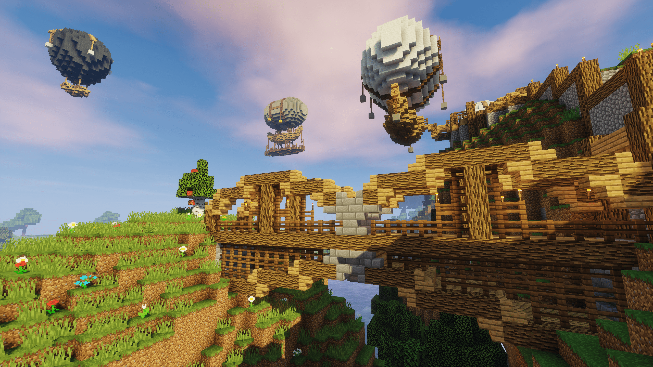 Todays Quick Build was a Bridge Minecraft