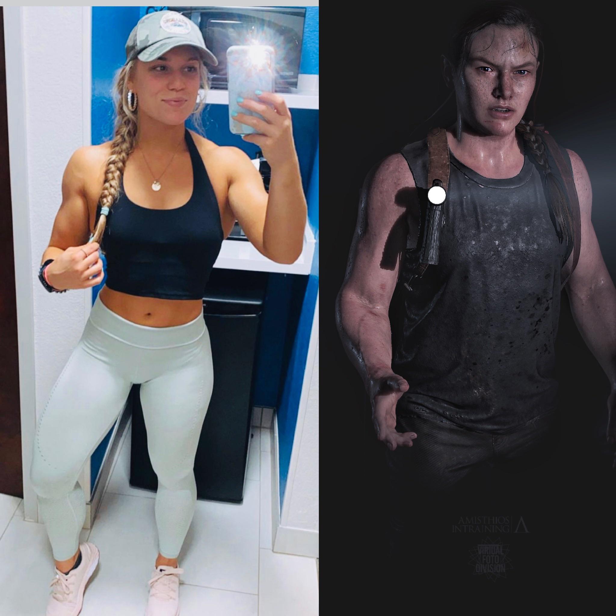 Michelle Basnett could be Abby IRL, repudiation to those who say Abby