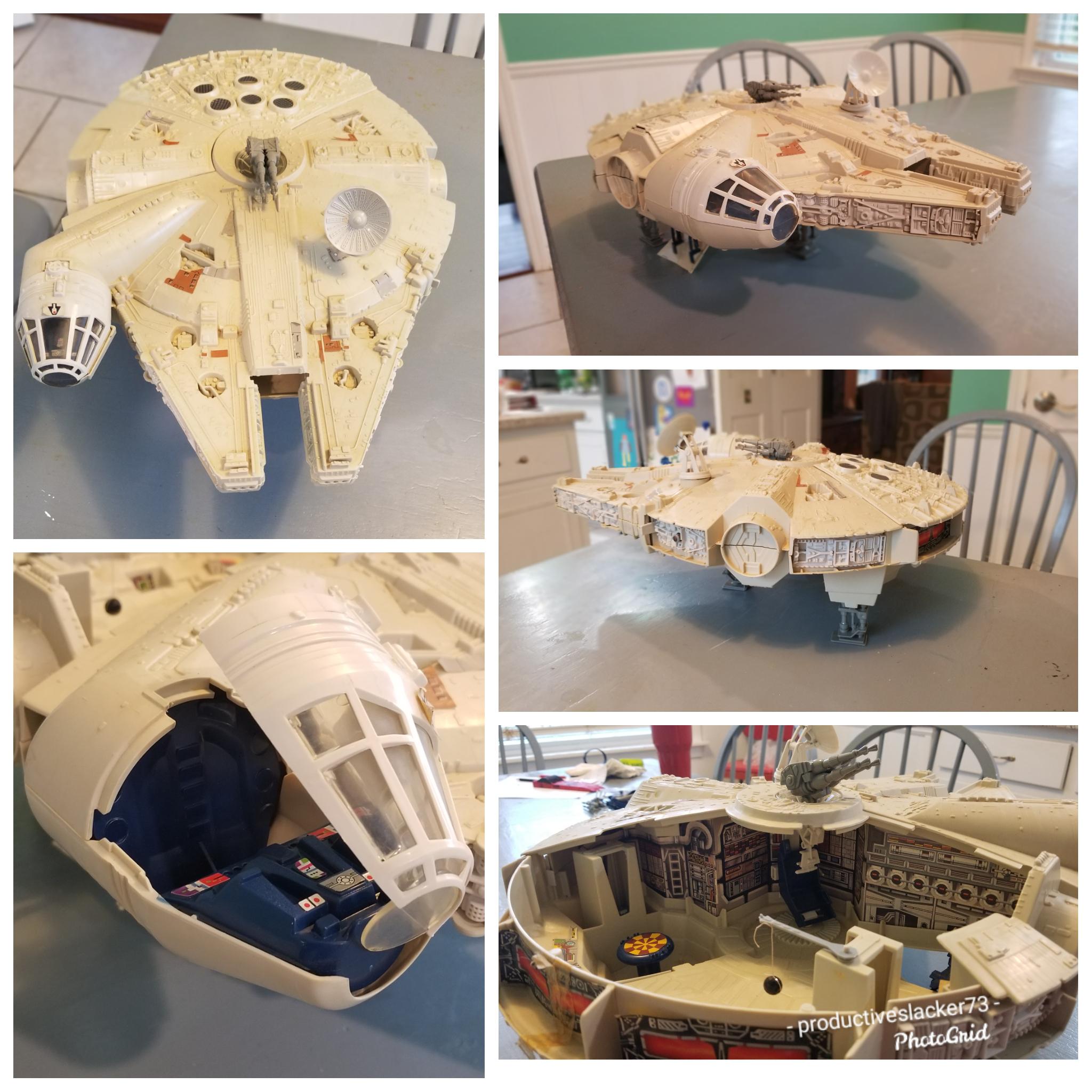 Acquired a complete original Millennium Falcon (1979 mold) yesterday