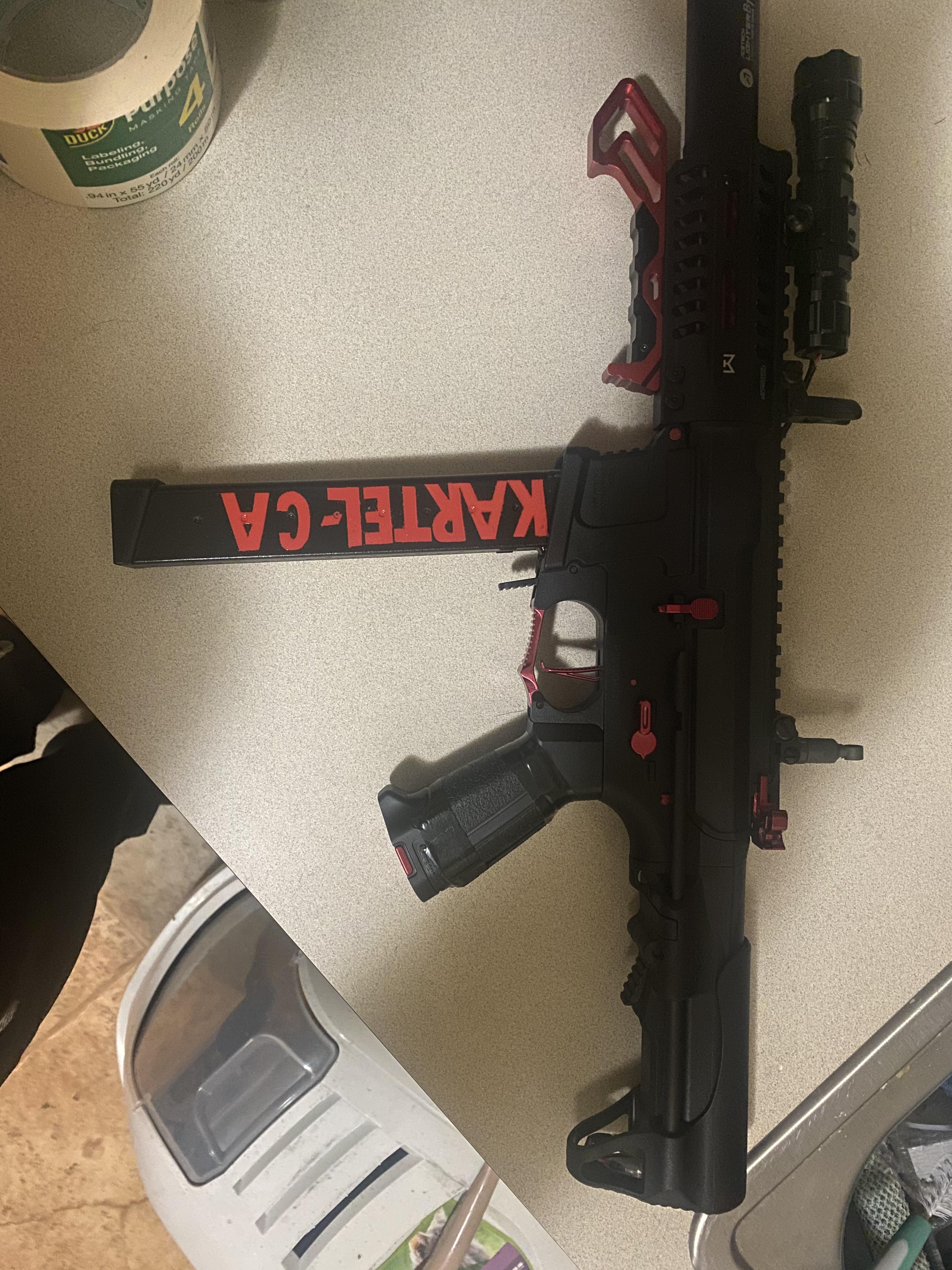 Airsoft custom name tag on mag r/airsoft