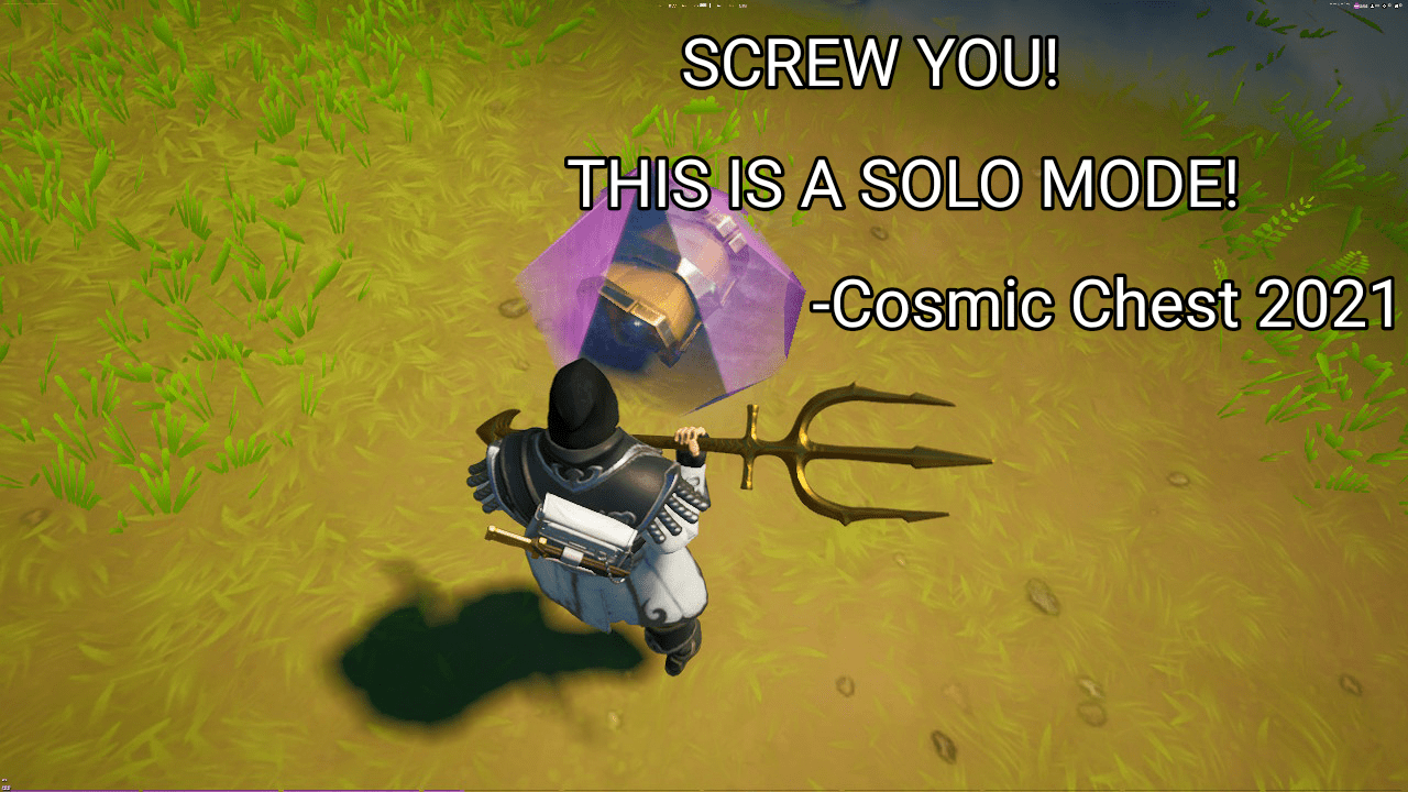 This Cosmic Chest decided it wants to be closed. r/FortNiteBR