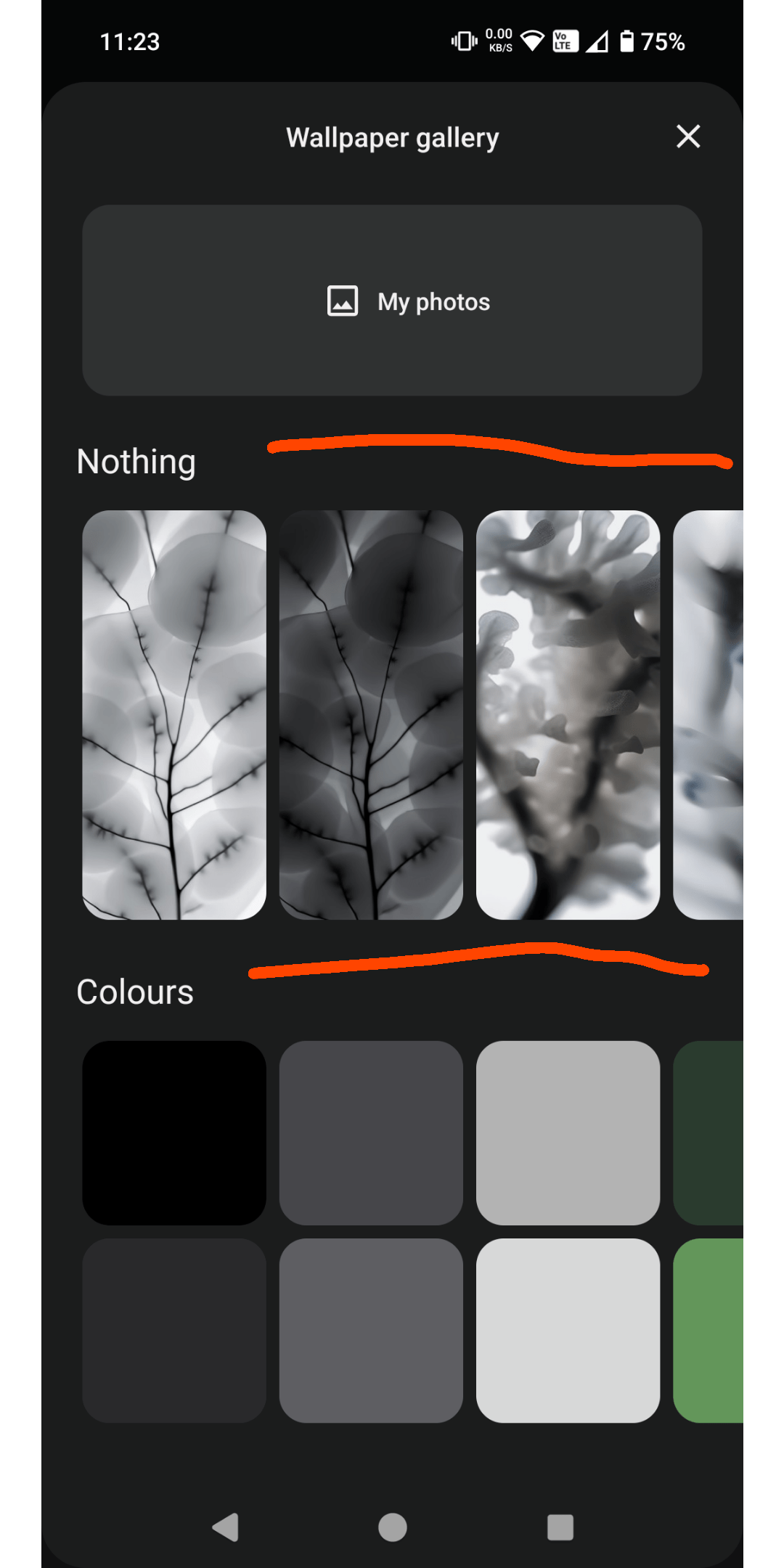 Wallpapers gone! r/NothingTech