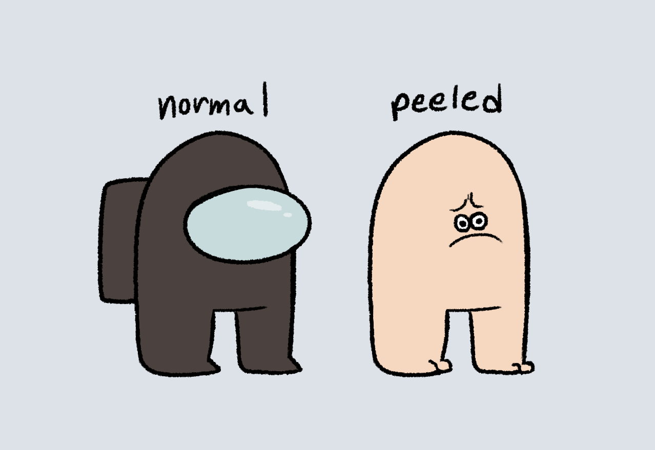 Inside the suits r/AmongUs