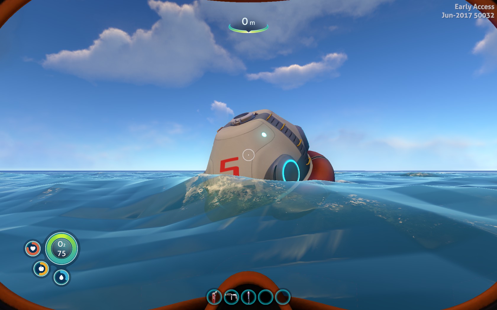 You can tilt the lifepod with waterproof lockers subnautica