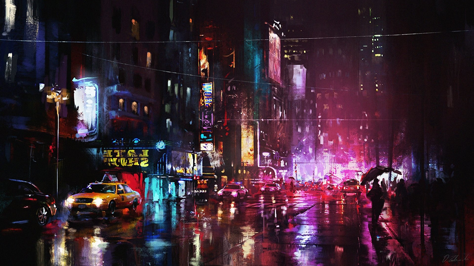 New York Nights [1920 1080] r/wallpapers