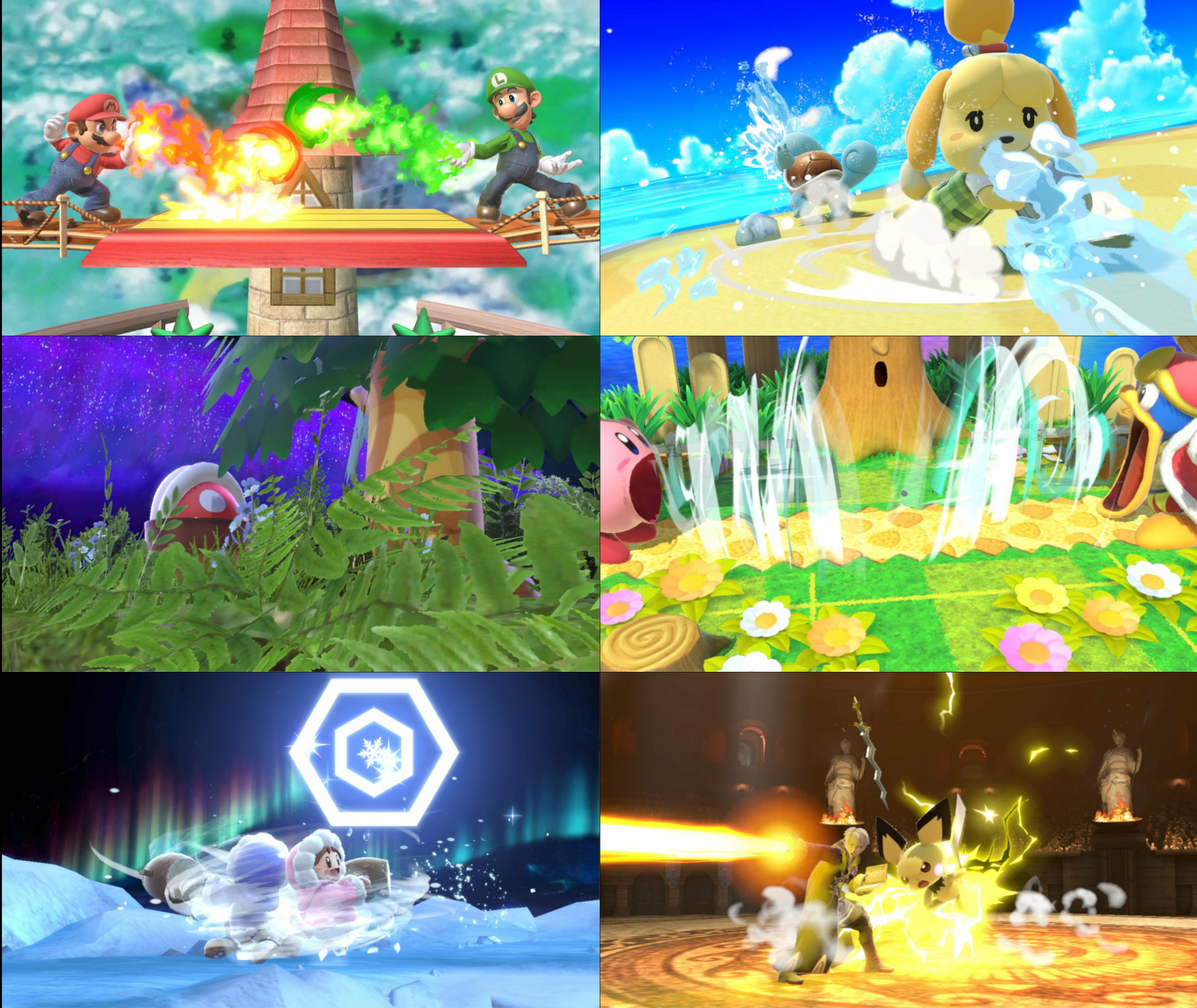 Fire, Water, Earth, Air... Ice, Electricity? r/SmashShots