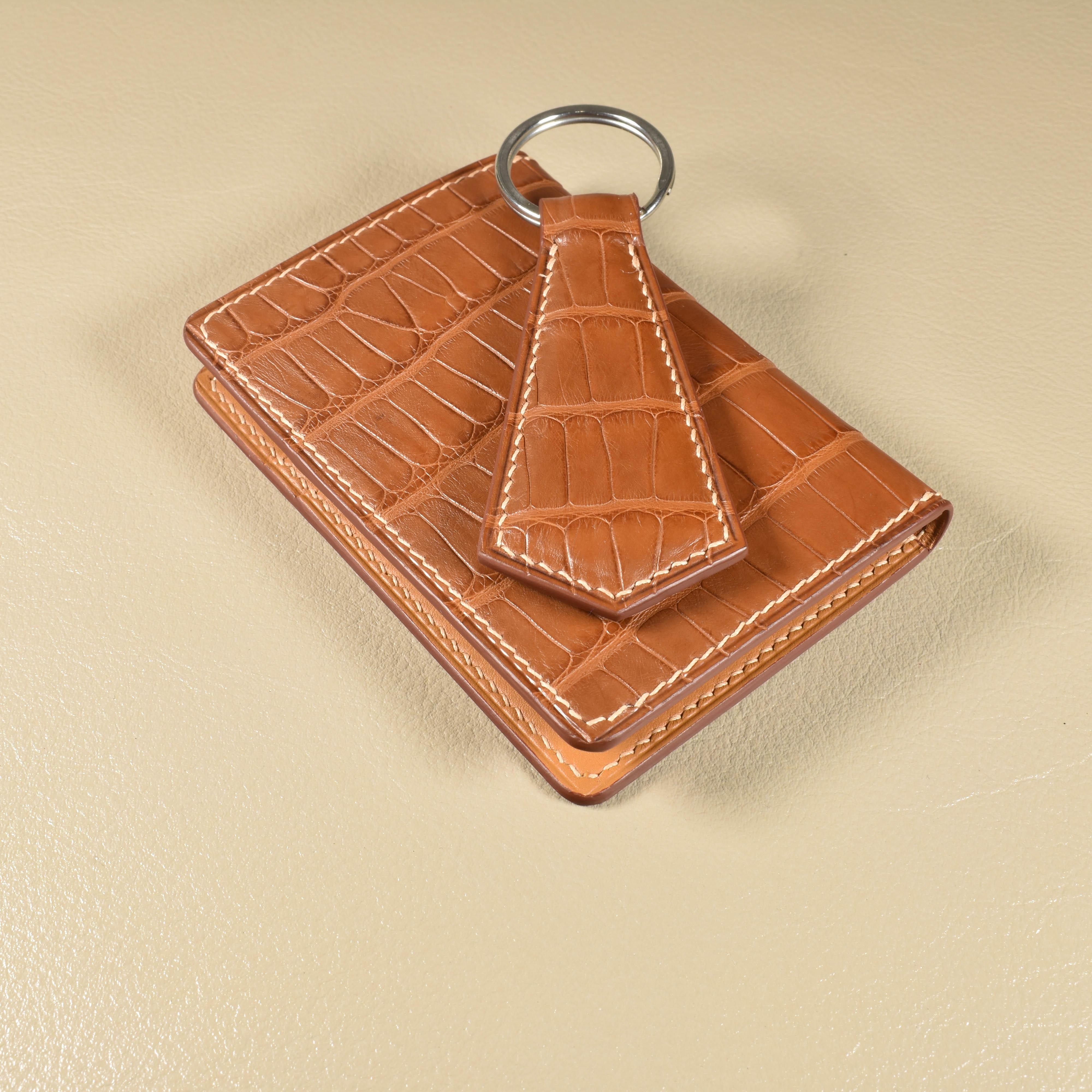 Card Wallet + Keychain Combo r/LeatherClassifieds