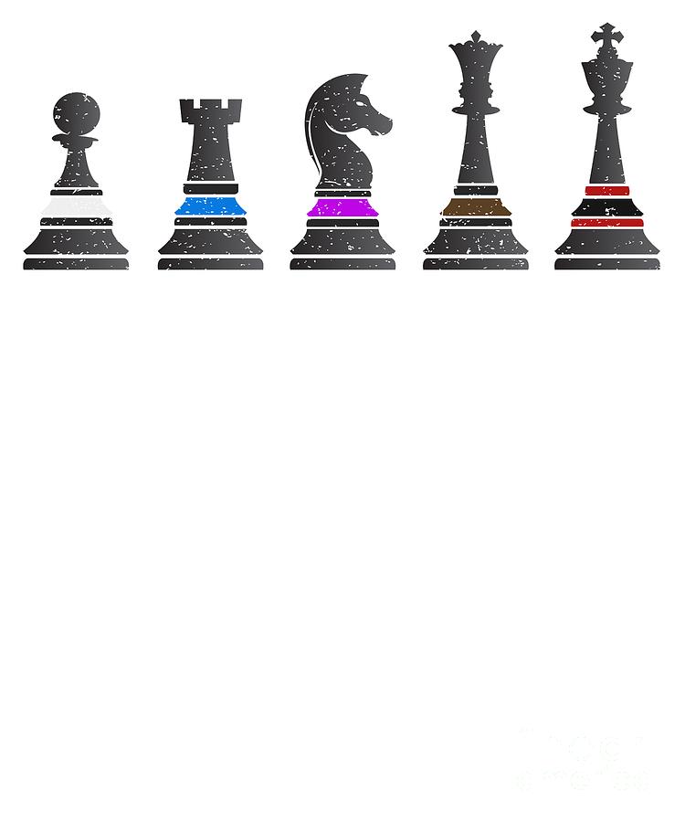 Are the jiu jitsu belts on the chess pieces wrong? Shouldn't the rook