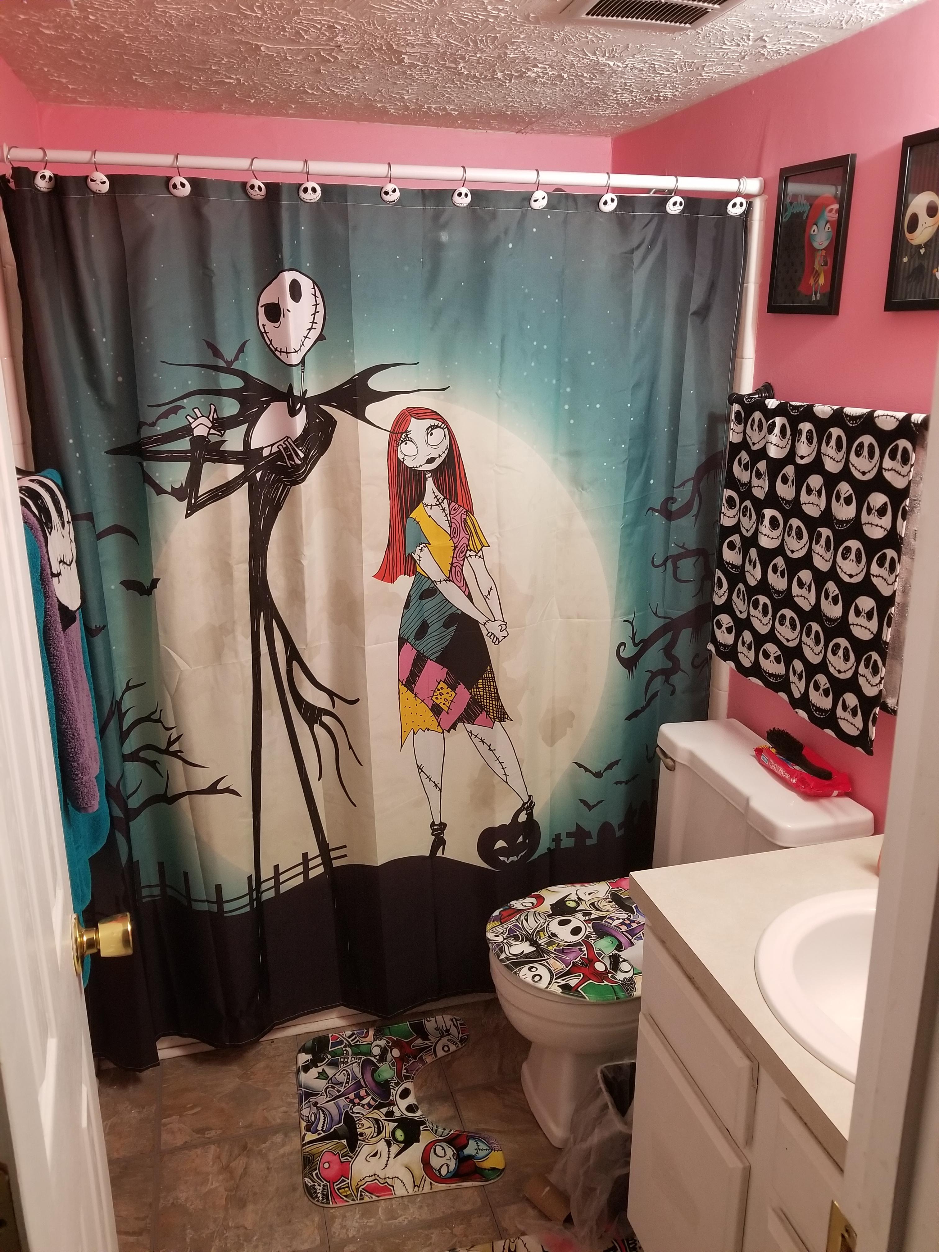 Our little Nightmare bathroom. r/disney