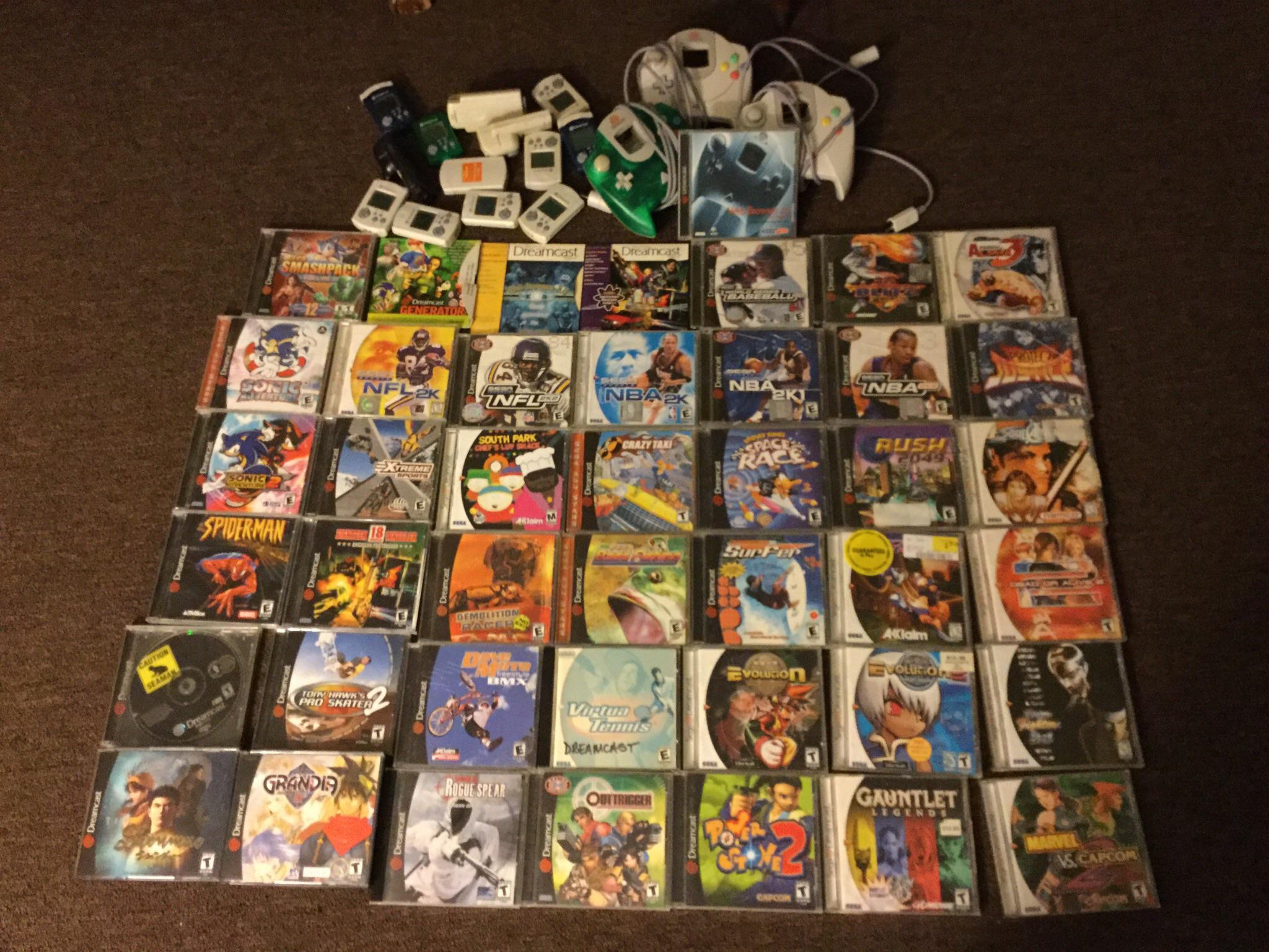 DreamCast Games I still have physical copies of r/dreamcast