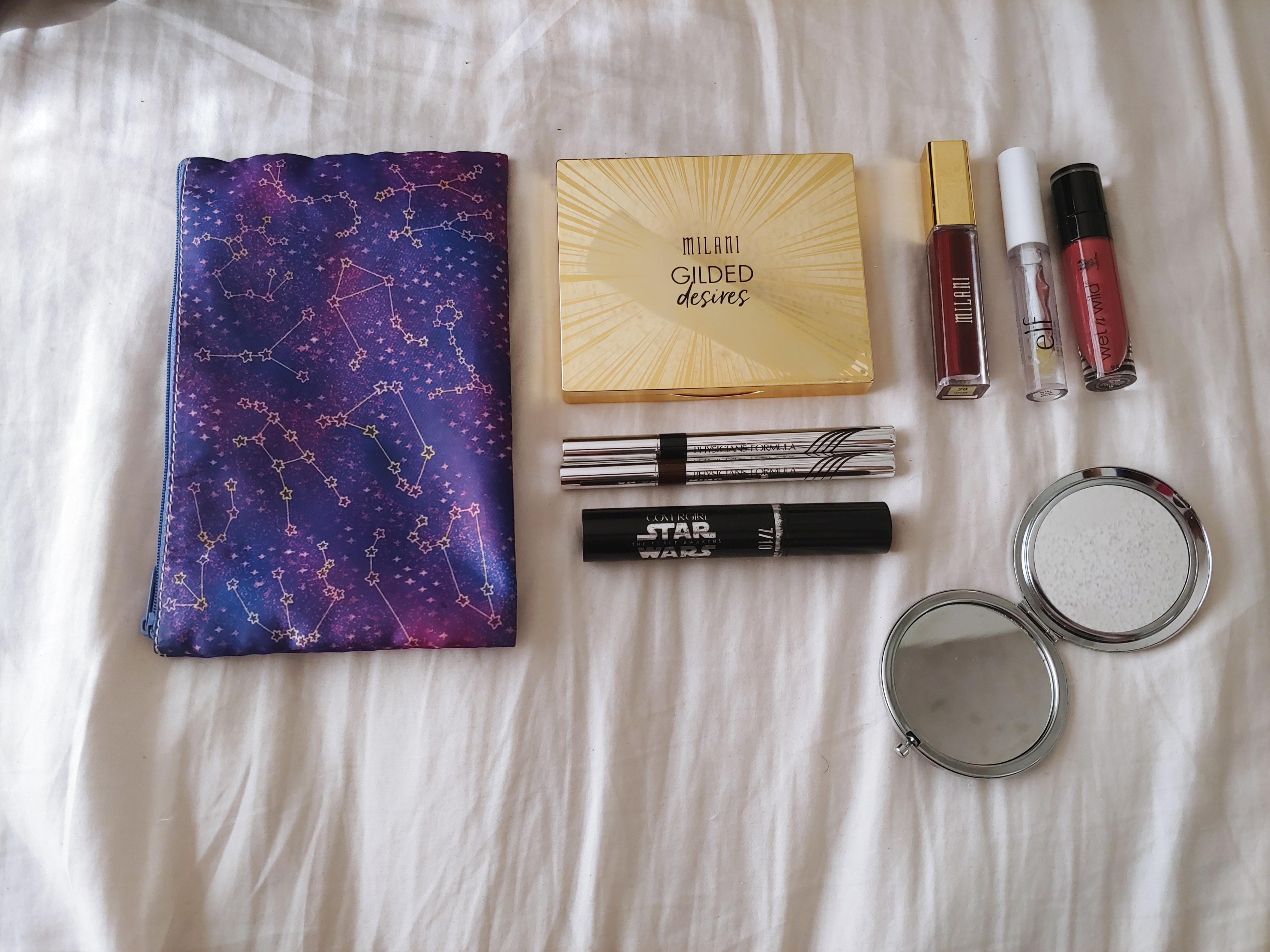 My everyday makeup bag is coming along nicely r/makeupflatlays