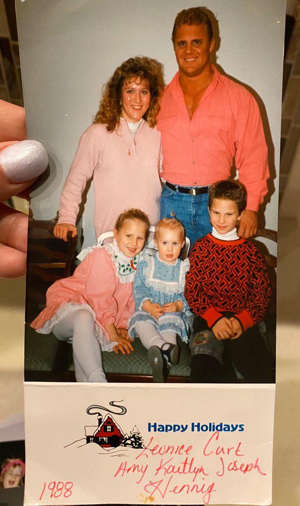 Mr. Perfect would have been 62 today. Here’s an old Christmas card of