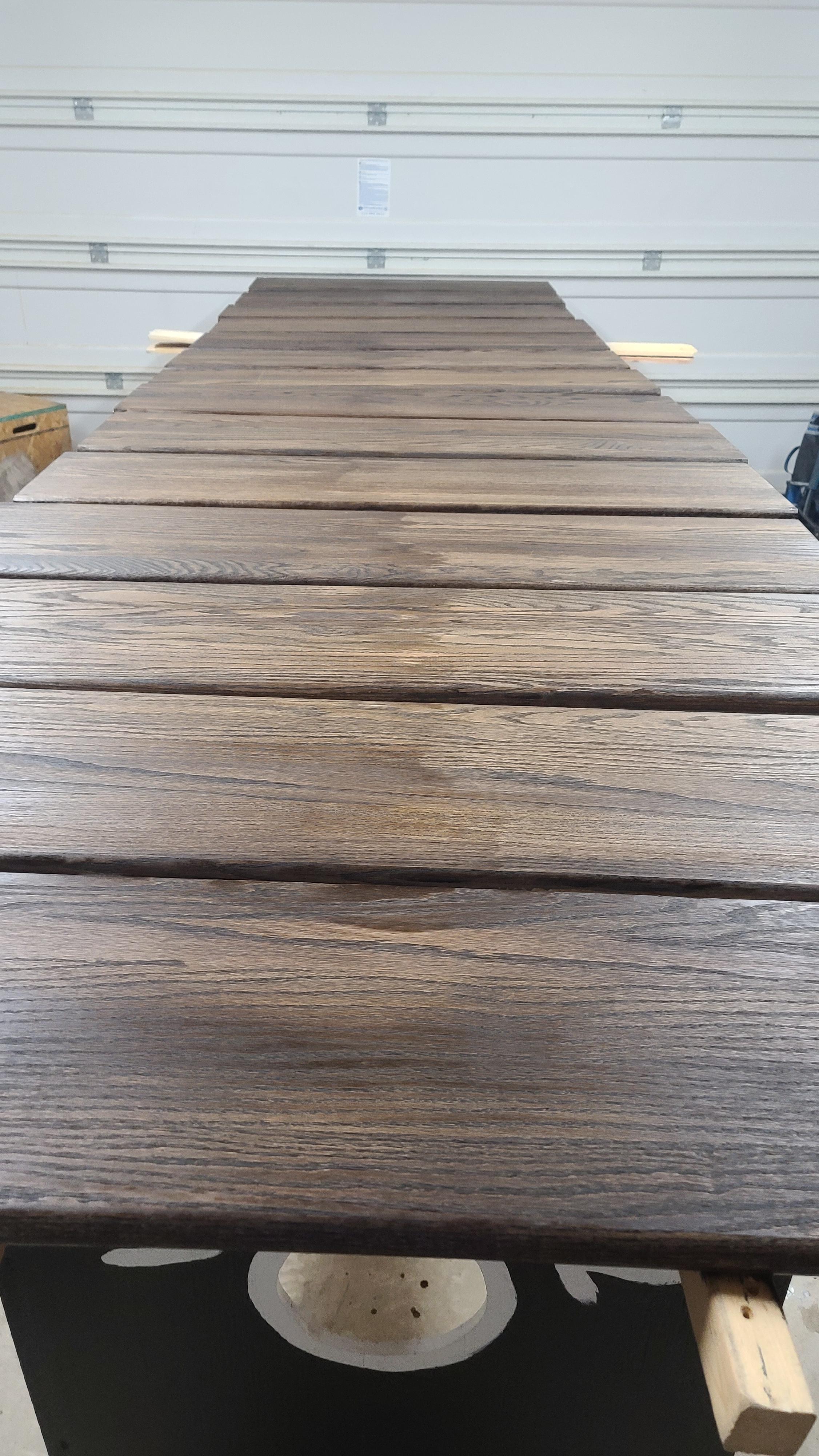 Stain uneven r/BeginnerWoodWorking
