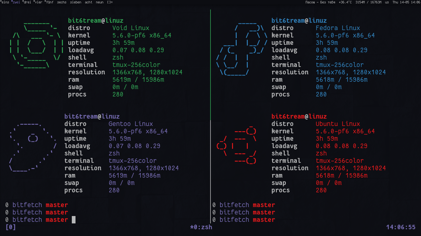 [OC] My simple cli system information tool written in C (only 119 LOC