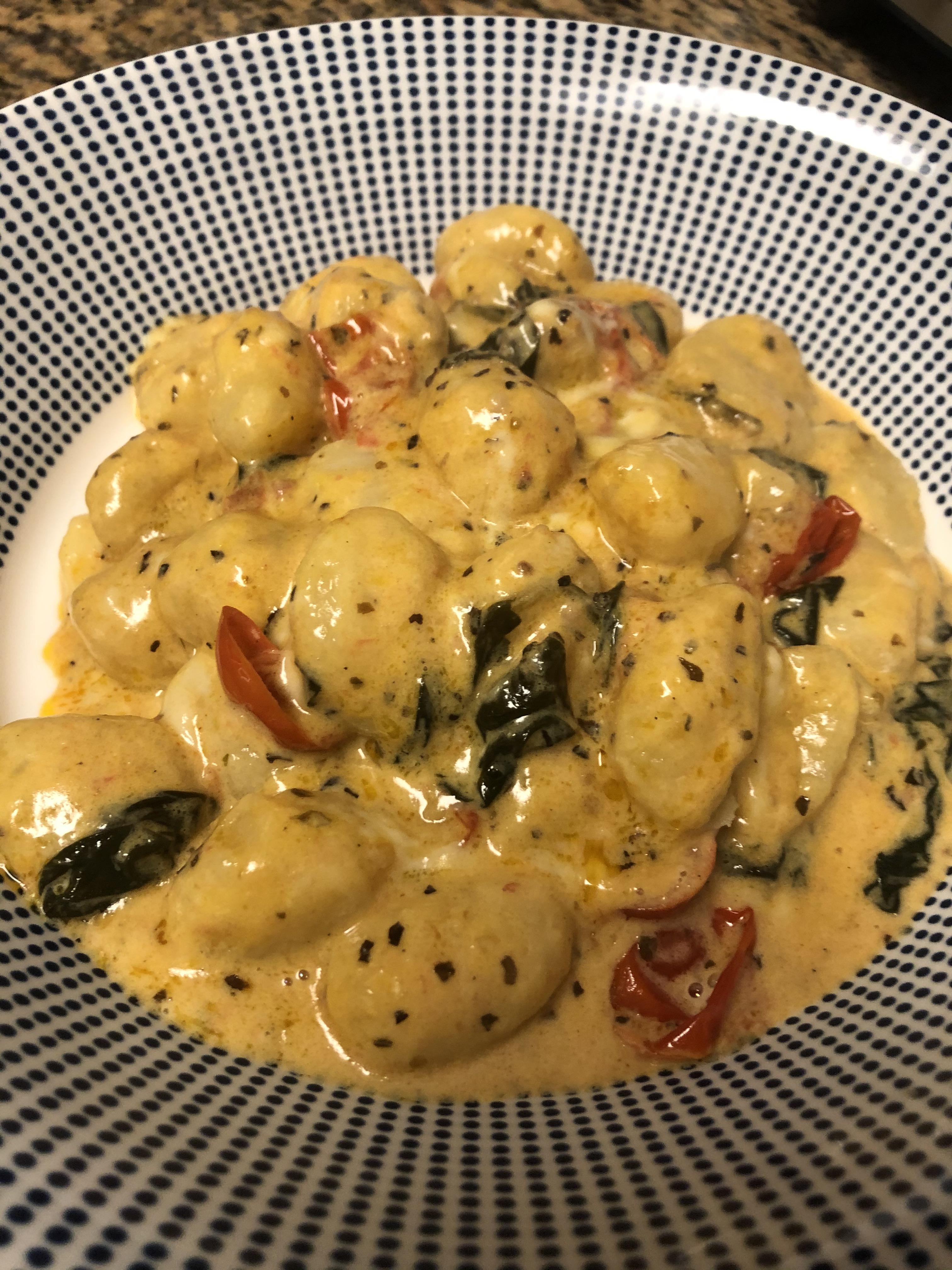 [Homemade] Tuscan Butter Gnocchi r/food