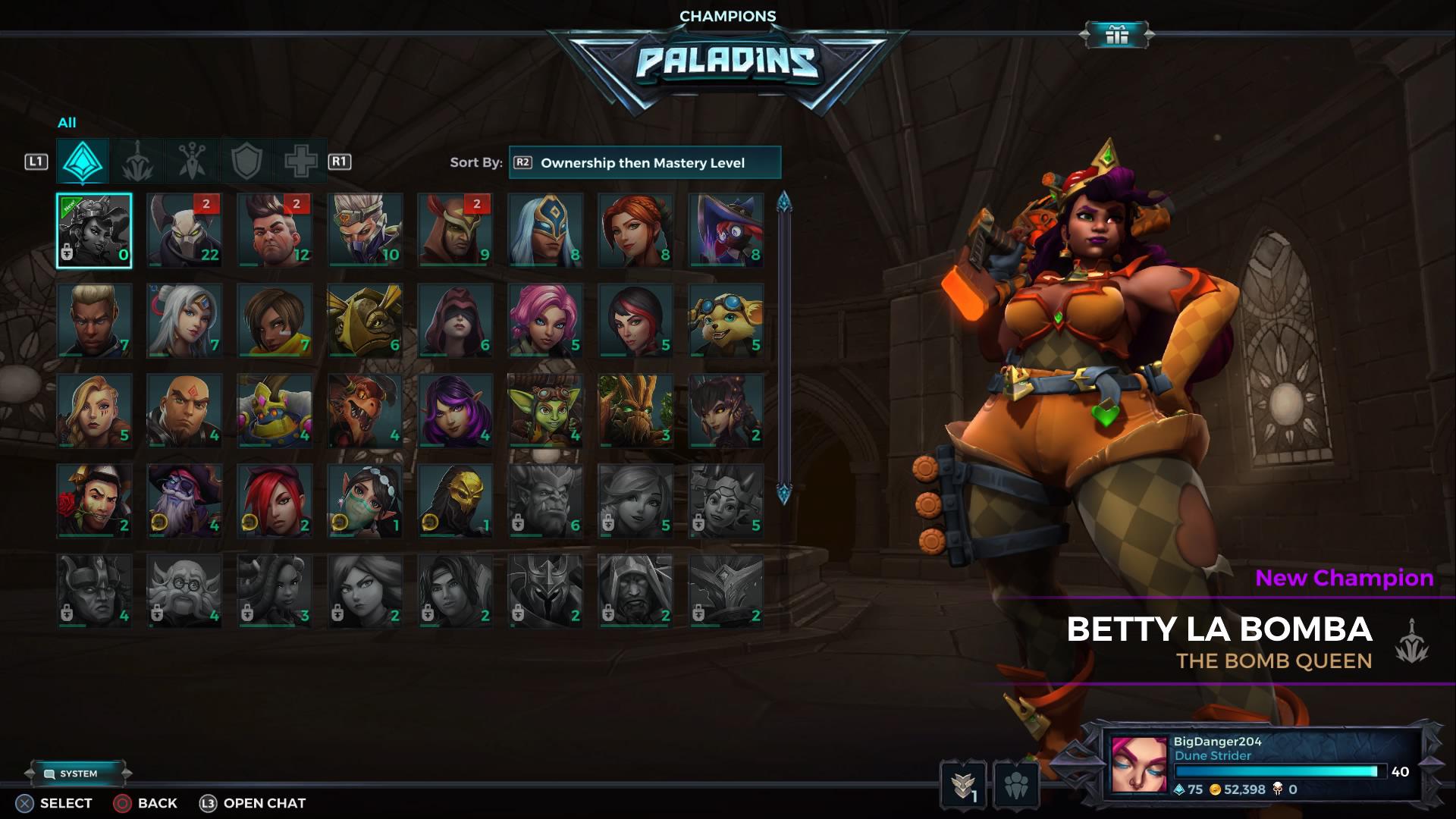 I bought the all champions pack a while ago,some years back,i decided to come back at the game