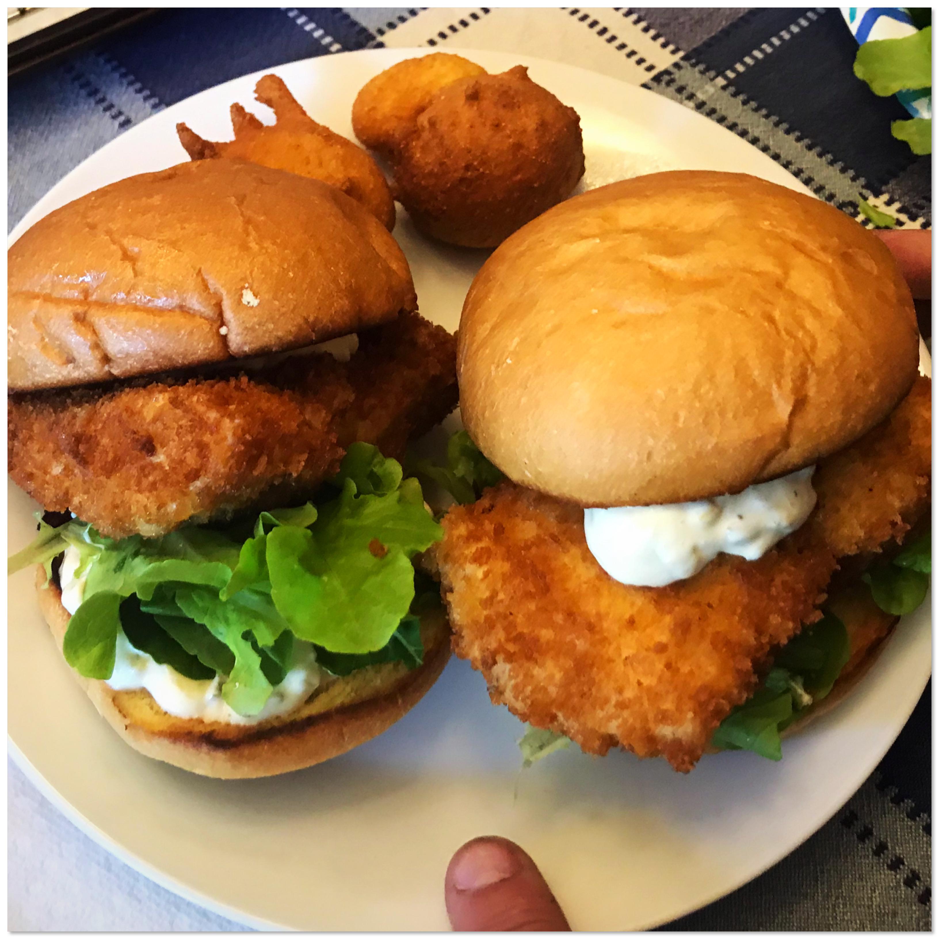 [HOMEMADE] Fried Catfish Sandwiches r/food