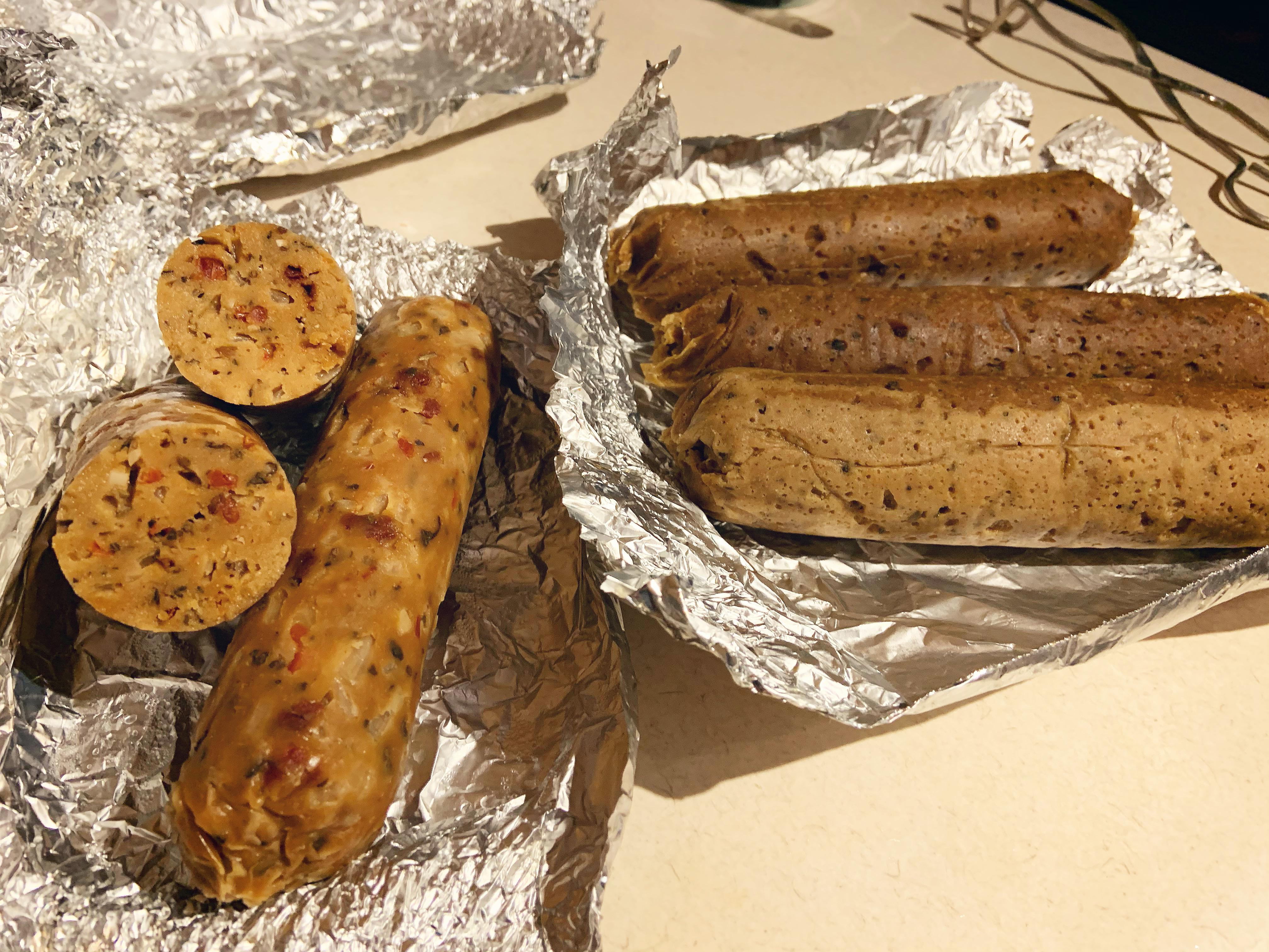 Here’s how the sausage is made (recipe in comments) r/VeganFoodPorn