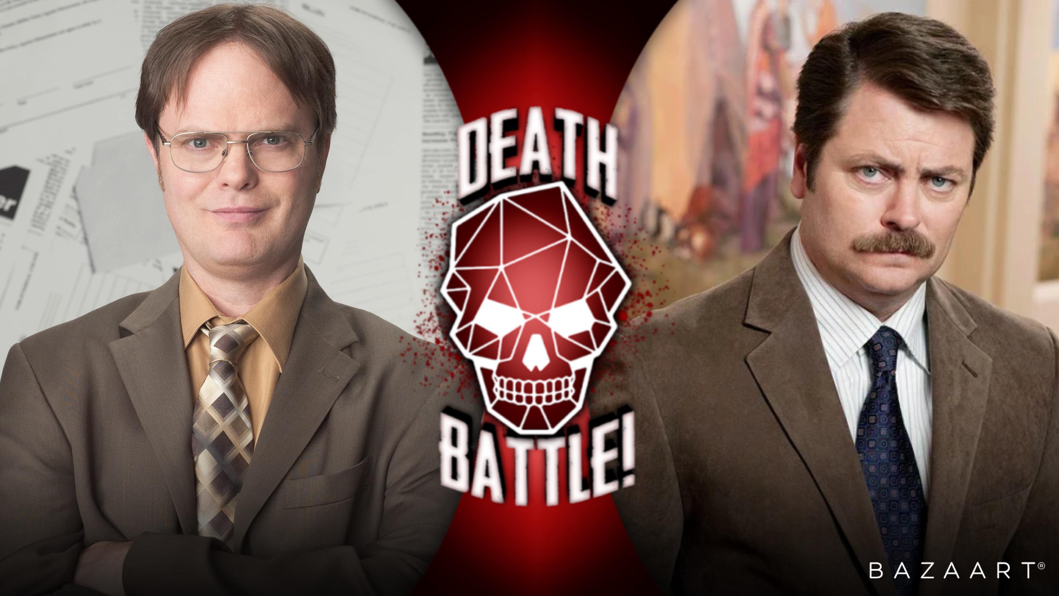 Season 1, Episode 2 Dwight Schrute vs Ron Swanson (The Office vs Parks