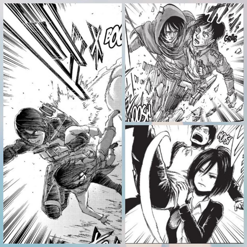 Mikasa Ackerman tutorial on how to carry your........... r/titanfolk