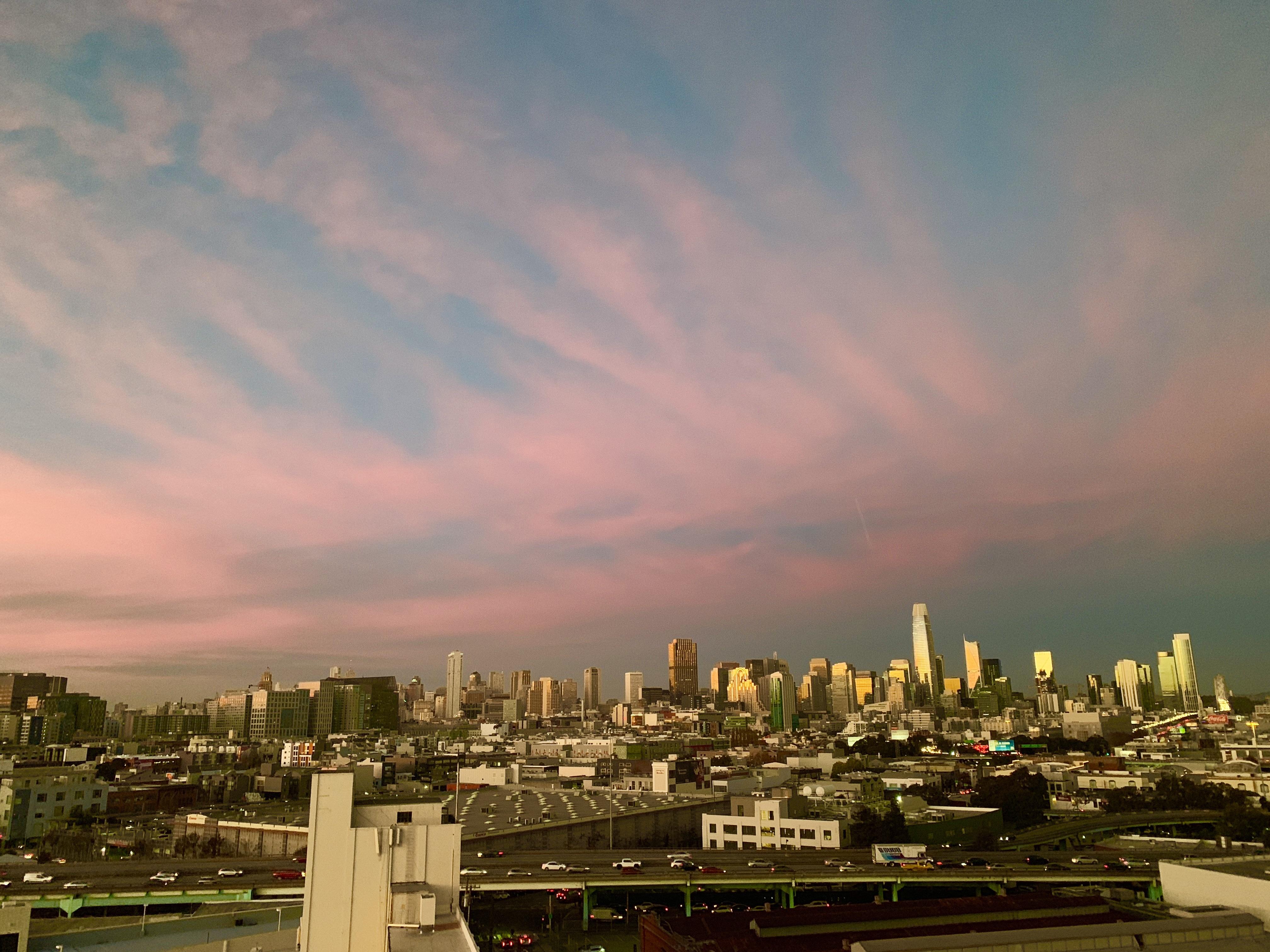 Tonight’s sunset over San Francisco. r/bayarea