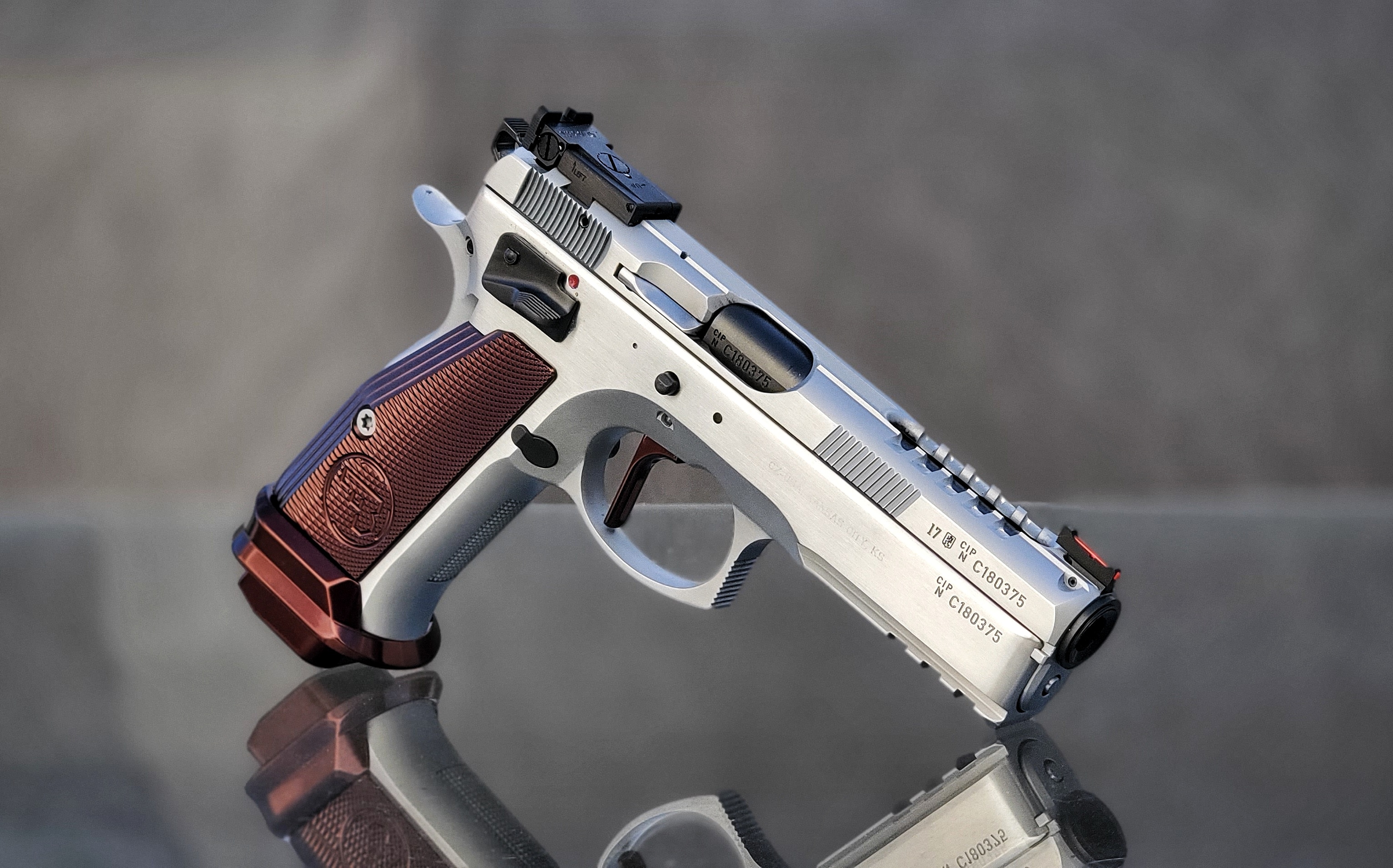 CZ SP01 SAO Fully Cajunized. r/GunPorn