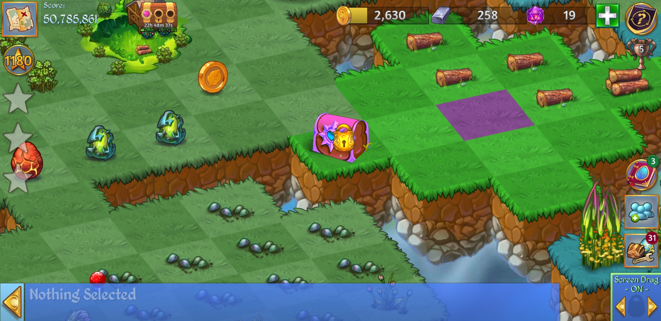 Opened a sunken chest and was presented with a new egg chest! r