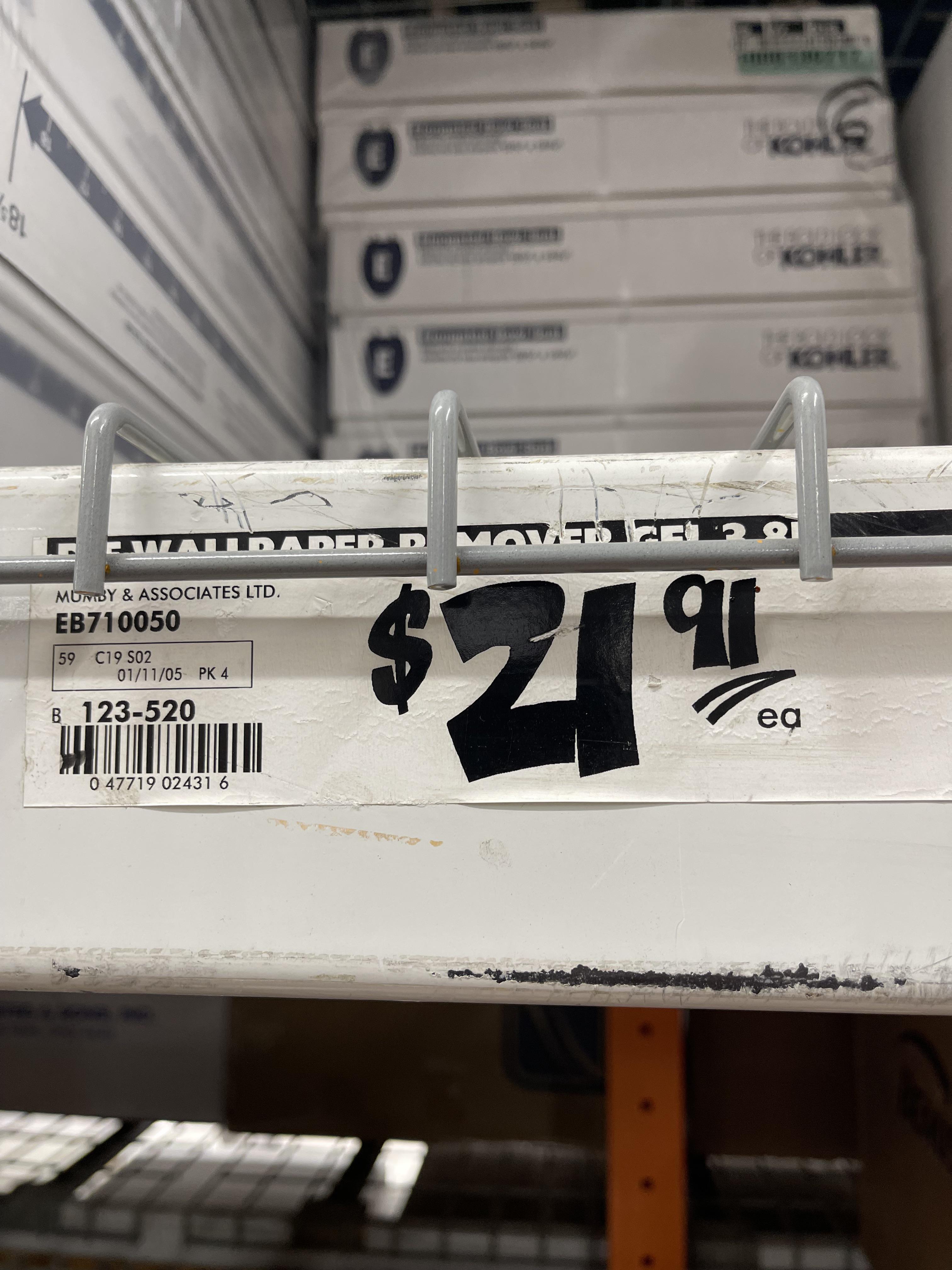 Oldest price tag I have seen so far : r/HomeDepot