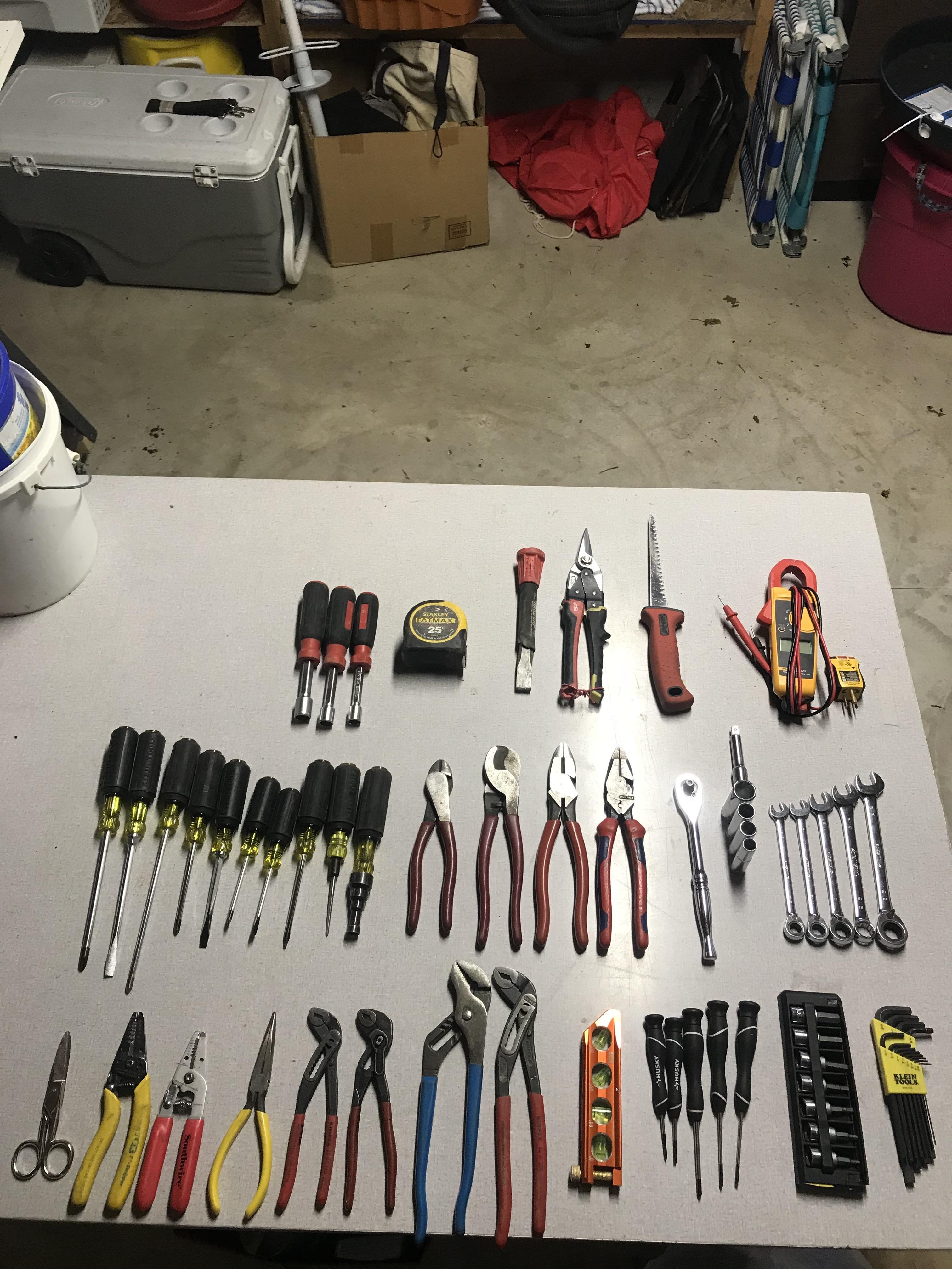 Industrial Electrician Tools