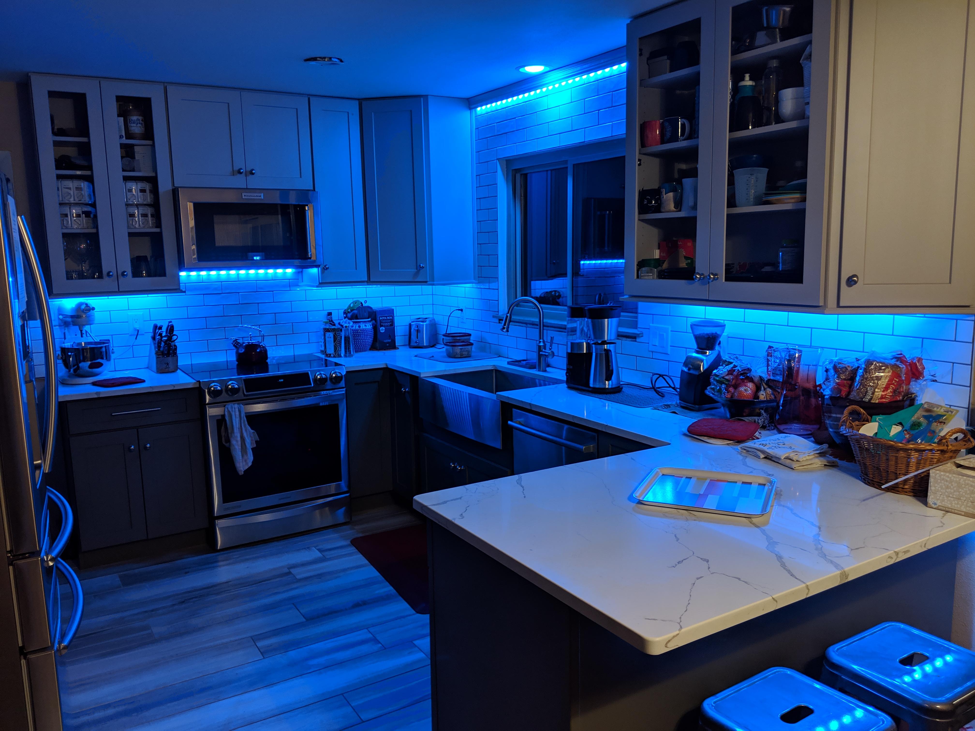 Here's our Hue kitchen r/Hue