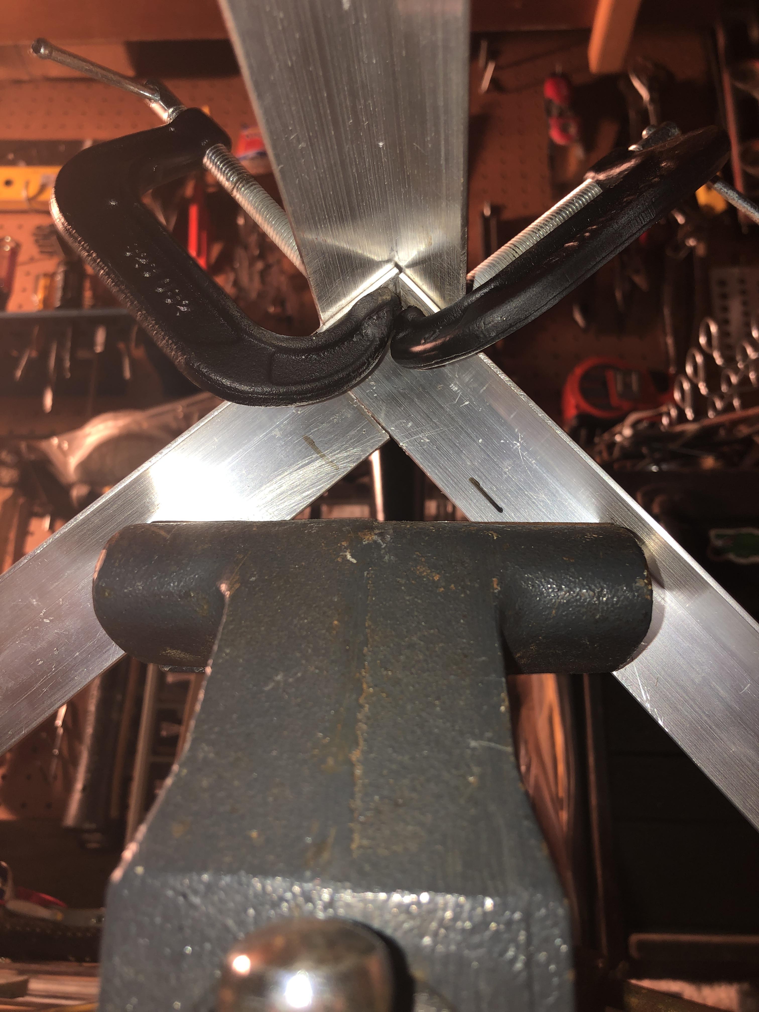 Any tips on the best way to braze this joint? Using alumiweld rods and