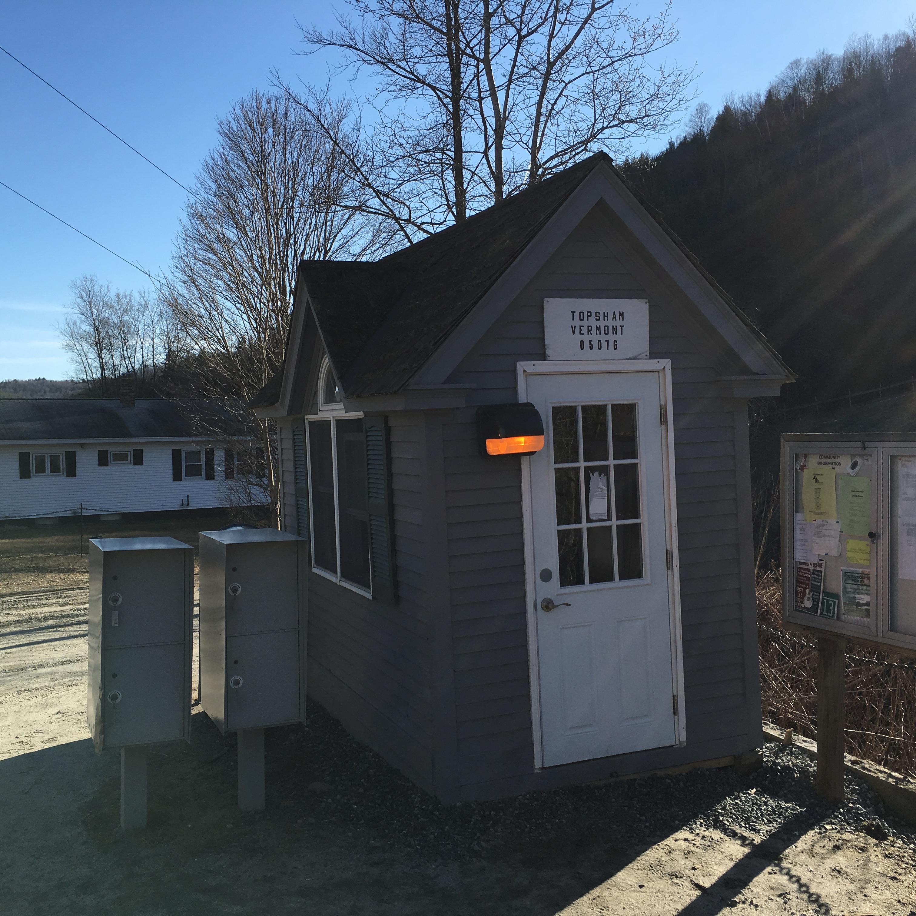 You think the Rupert post office is small? Have you seen the one for