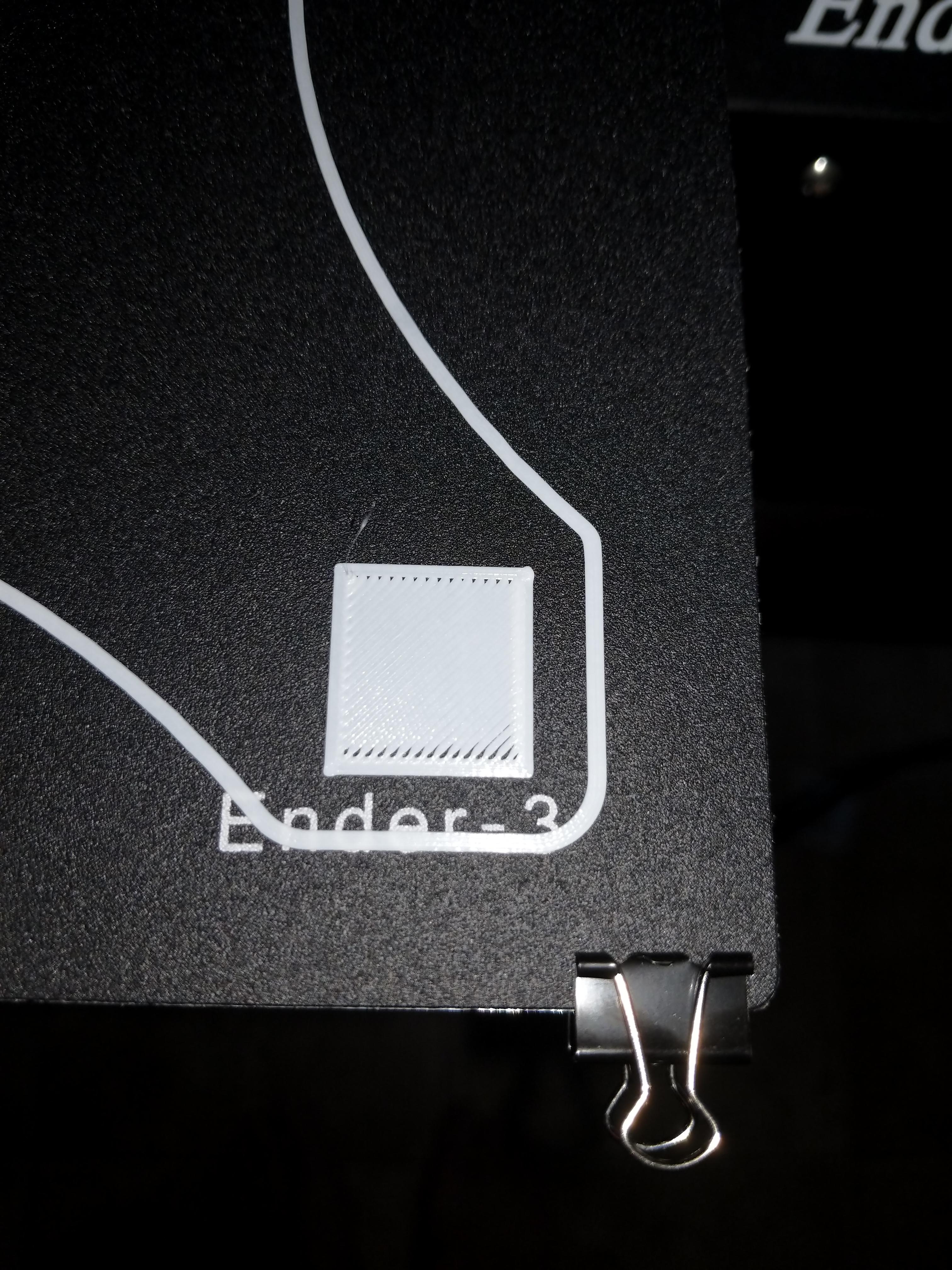 New. Bed level test. What does this mean? r/ender3