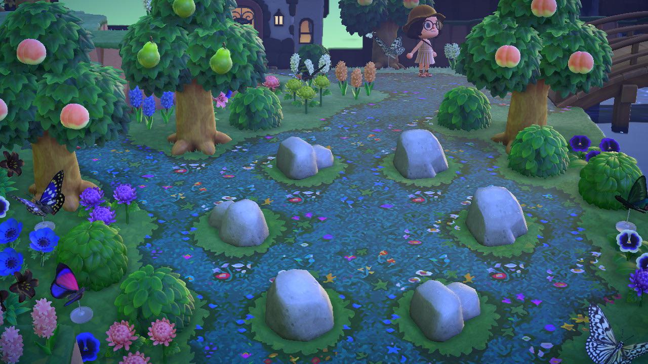 I finished my butterfly rock garden, and I’m so happy with how it