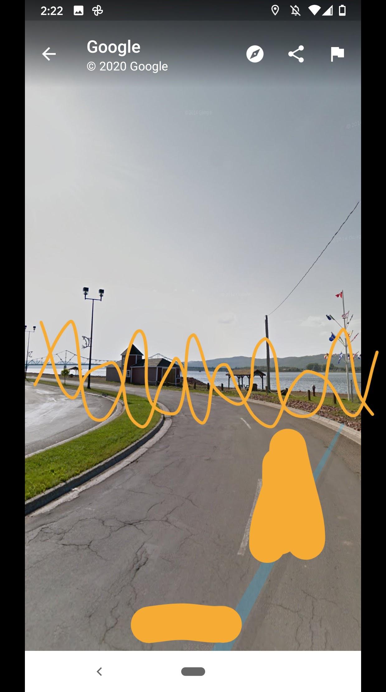 [Round 80540] What road am I on? What is the nearest pin on Google maps
