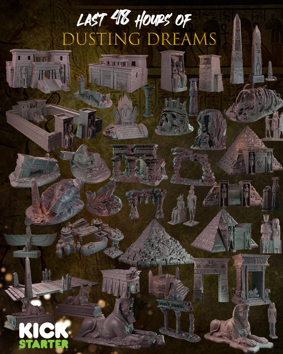 Last 48 hours of Dusting Dreams Kickstarter!!! r/PrintedMinis